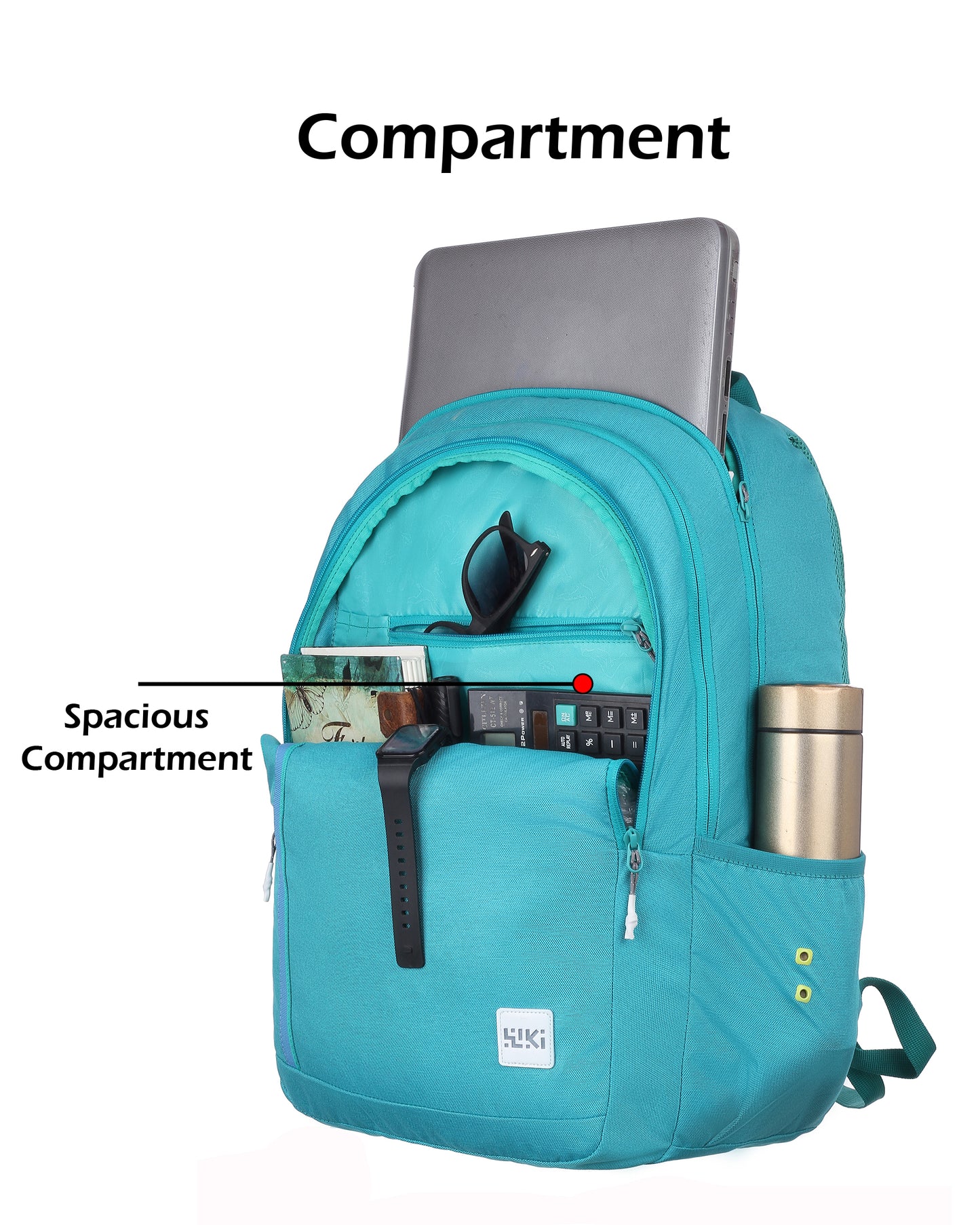 Wildcraft Wiki 45L Laptop Backpack College | School | Travel Bag Durable Men & Women