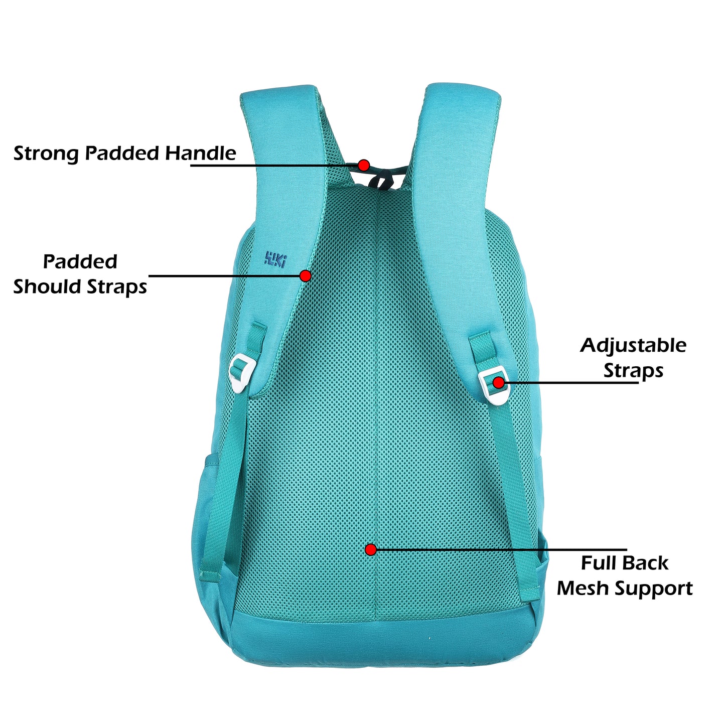 Wildcraft Wiki 45L Laptop Backpack College | School | Travel Bag Durable Men & Women