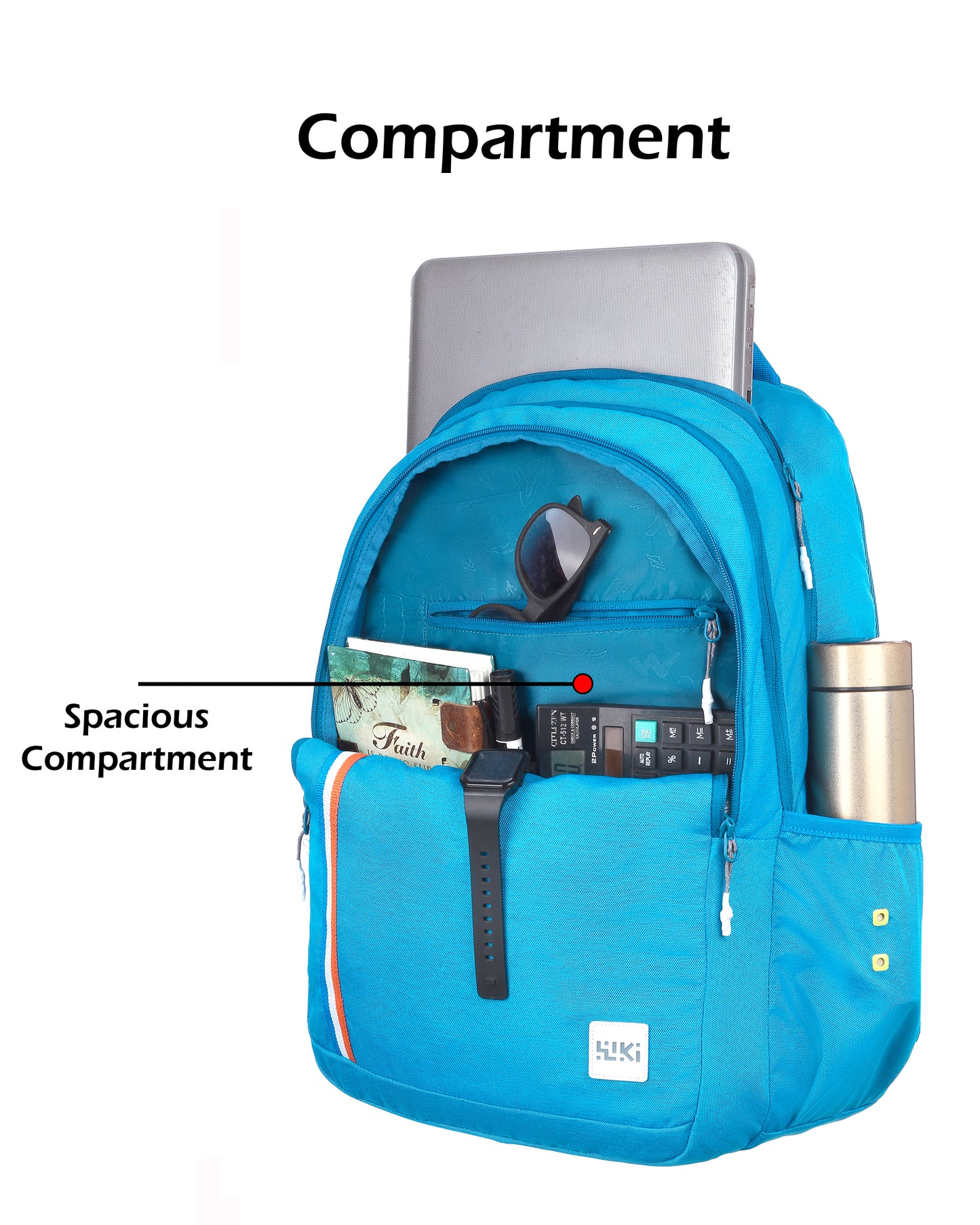 Wildcraft Wiki 45L Laptop Backpack College | School | Travel Bag Durable Men & Women