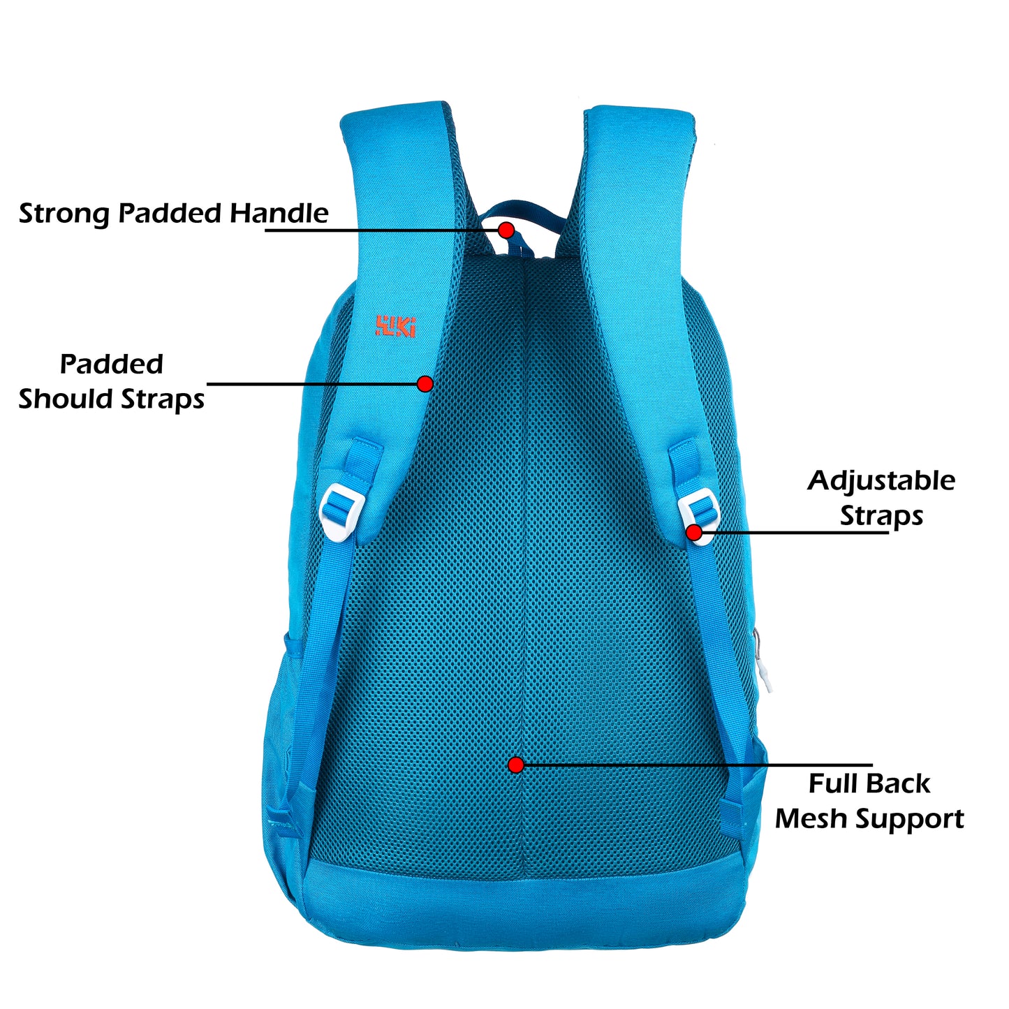 Wildcraft Wiki 45L Laptop Backpack College | School | Travel Bag Durable Men & Women
