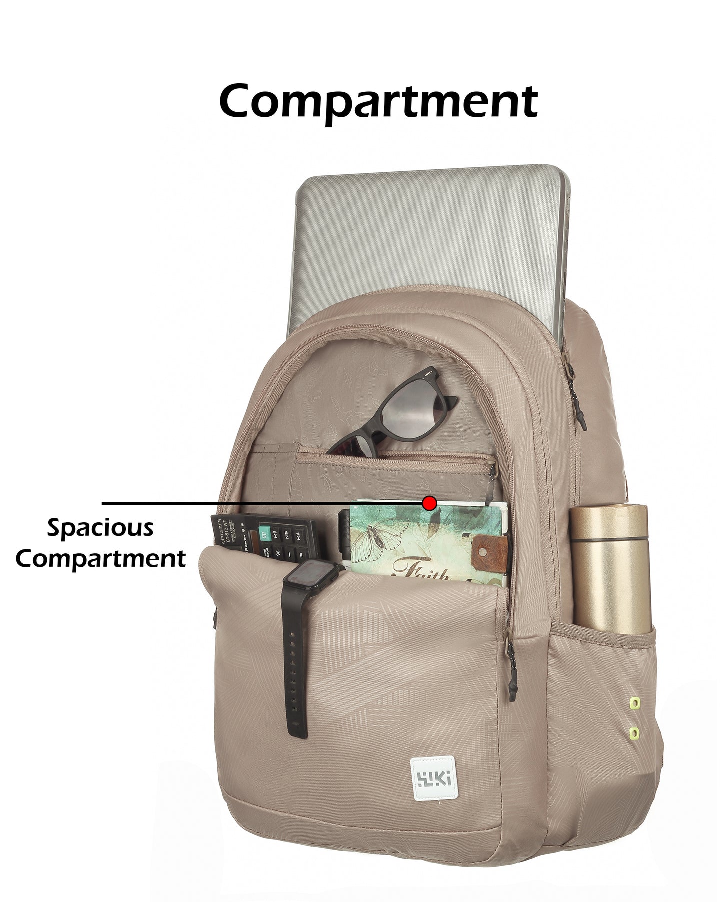 Wildcraft Wiki 45L Laptop Backpack College | School | Office & Travel Bag For Men And Women