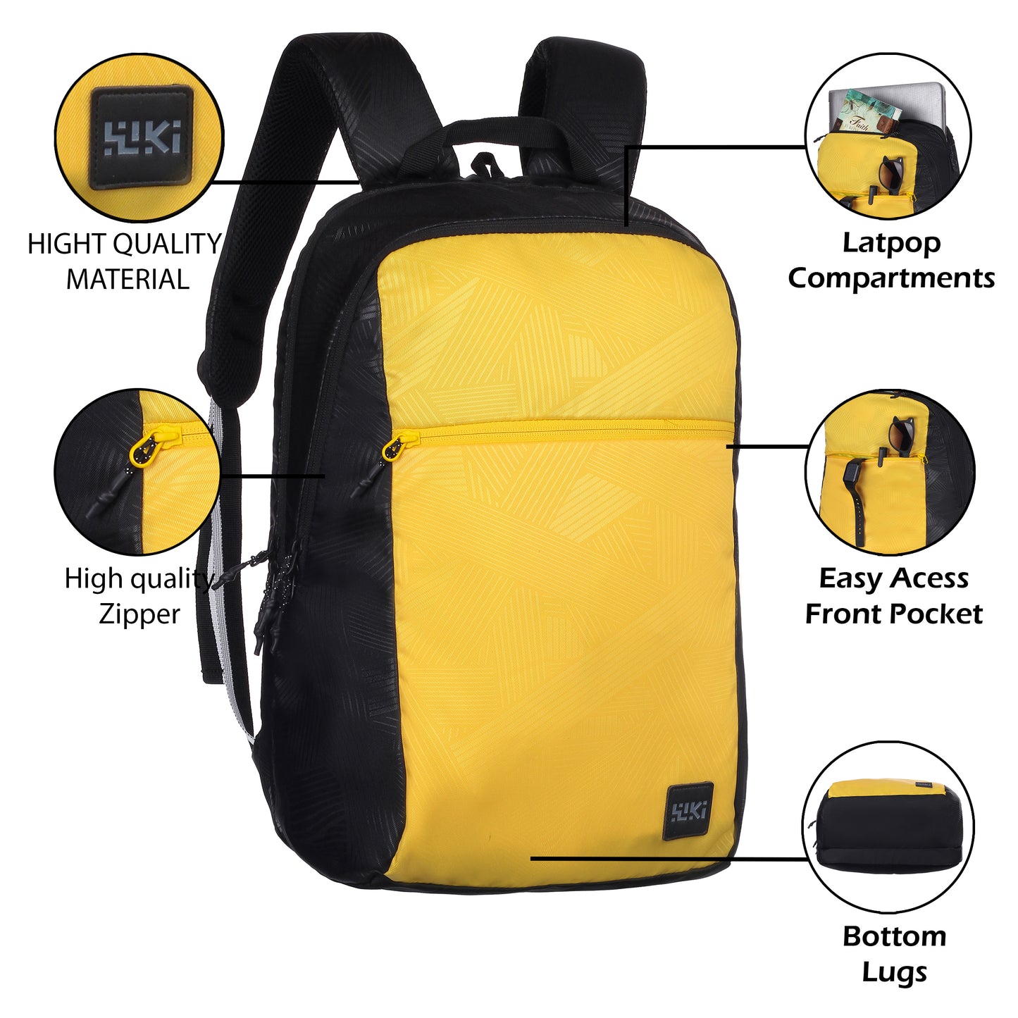 Wildcraft Wiki 35L Backpack College | School | Office &Travel Bag For Men & Women