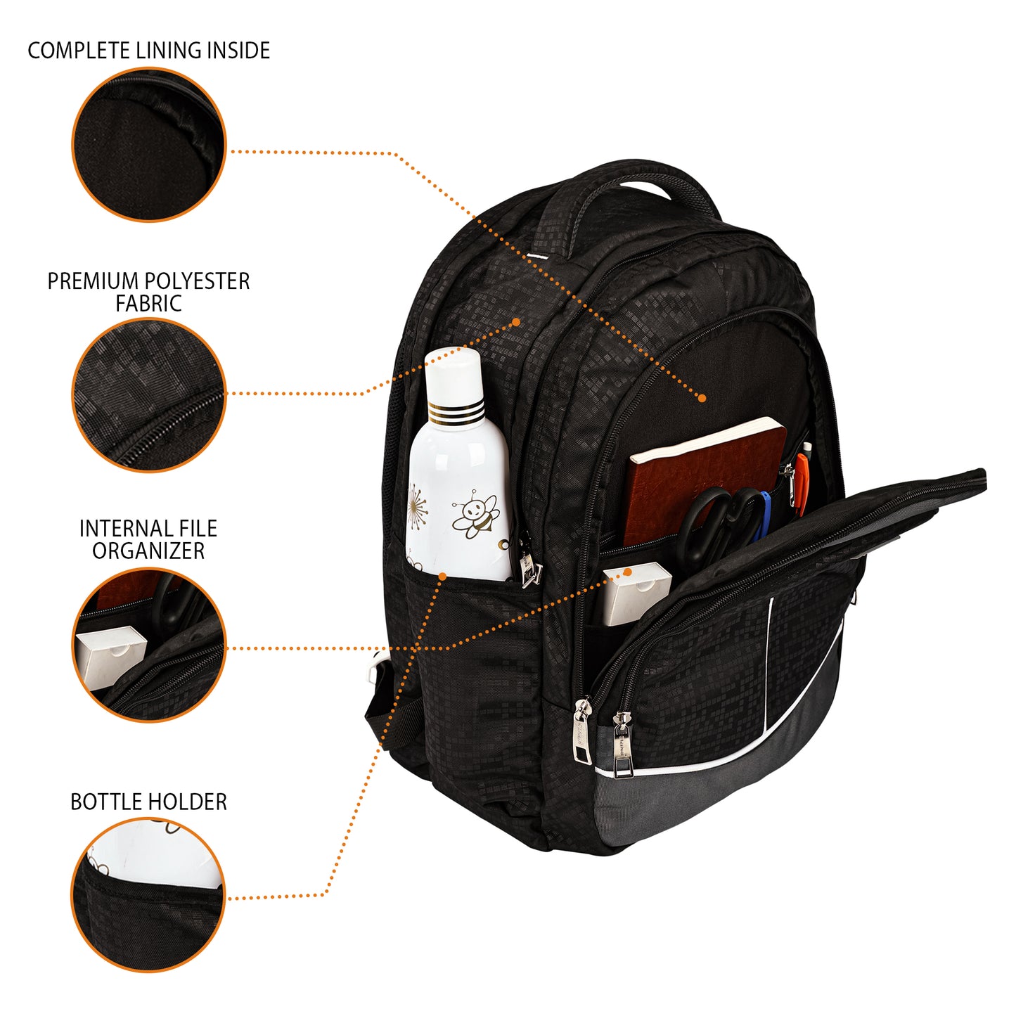 धारीवाल कॉलेज बैकपैक 38L BP-212