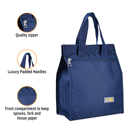 Thaili No.6 Tiffin Bag 16in x 13in x 6in TB-405 -  Railway Running Staff - Extra Large