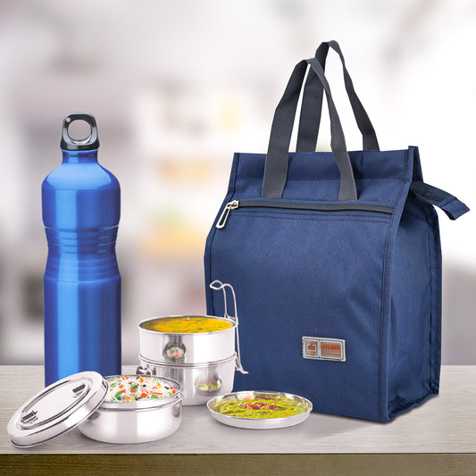 Thaili No.3 Tiffin Bag 13in x 9in x 6in TB-402 -  Small