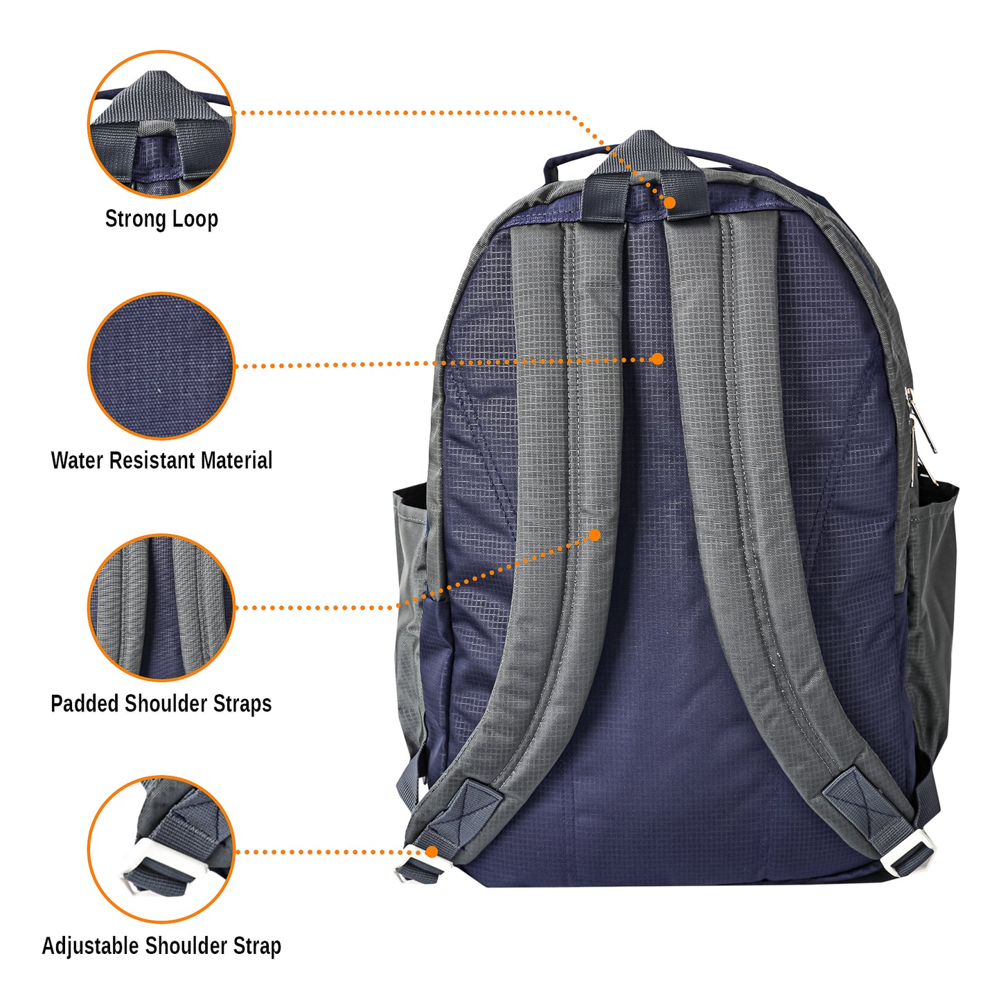 Dhariwal Backpack for College/Office/Casual 36L BP-239