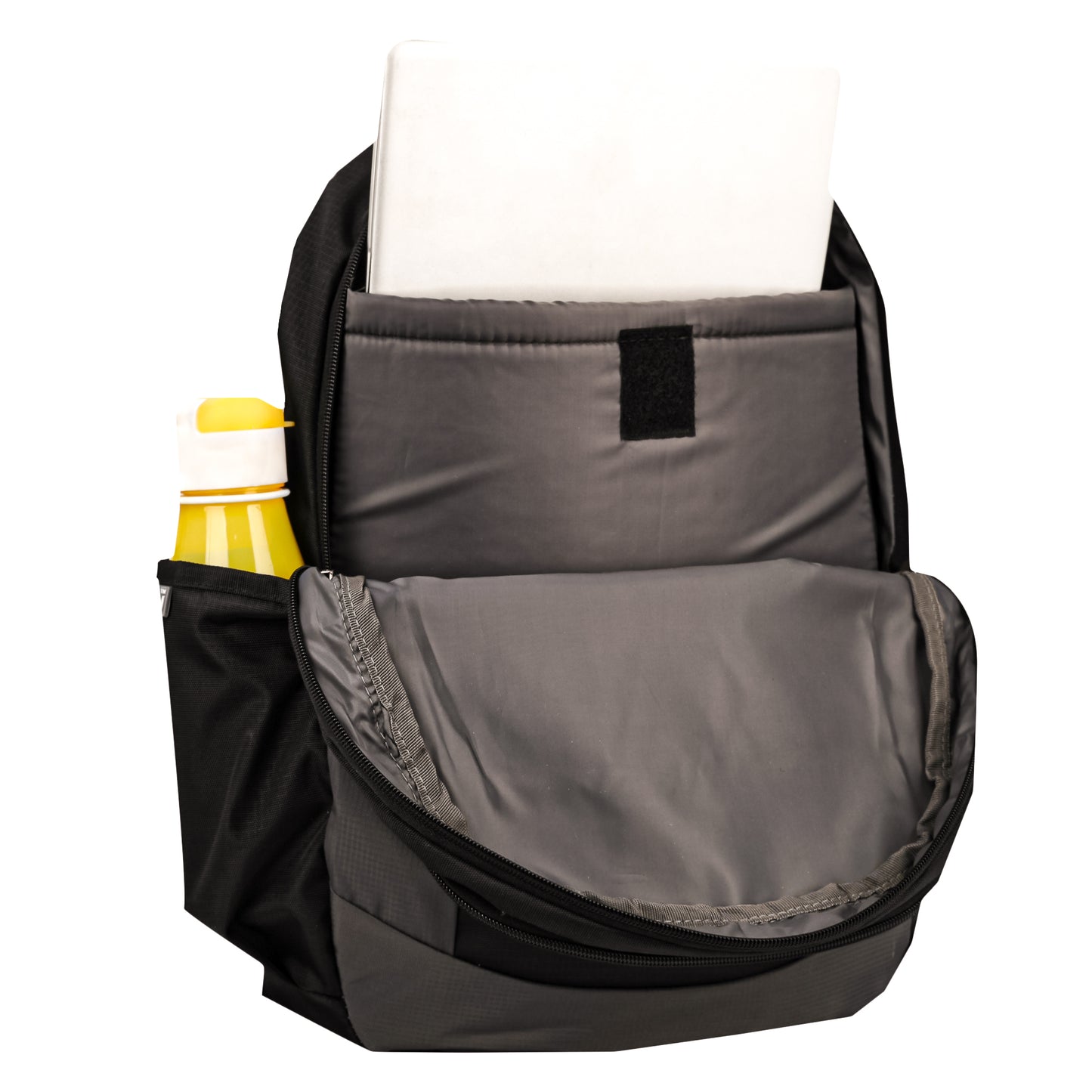 Dhariwal Unisex Dual Compartment Laptop Backpack With Back Air Flow Cushion 18L LB-109