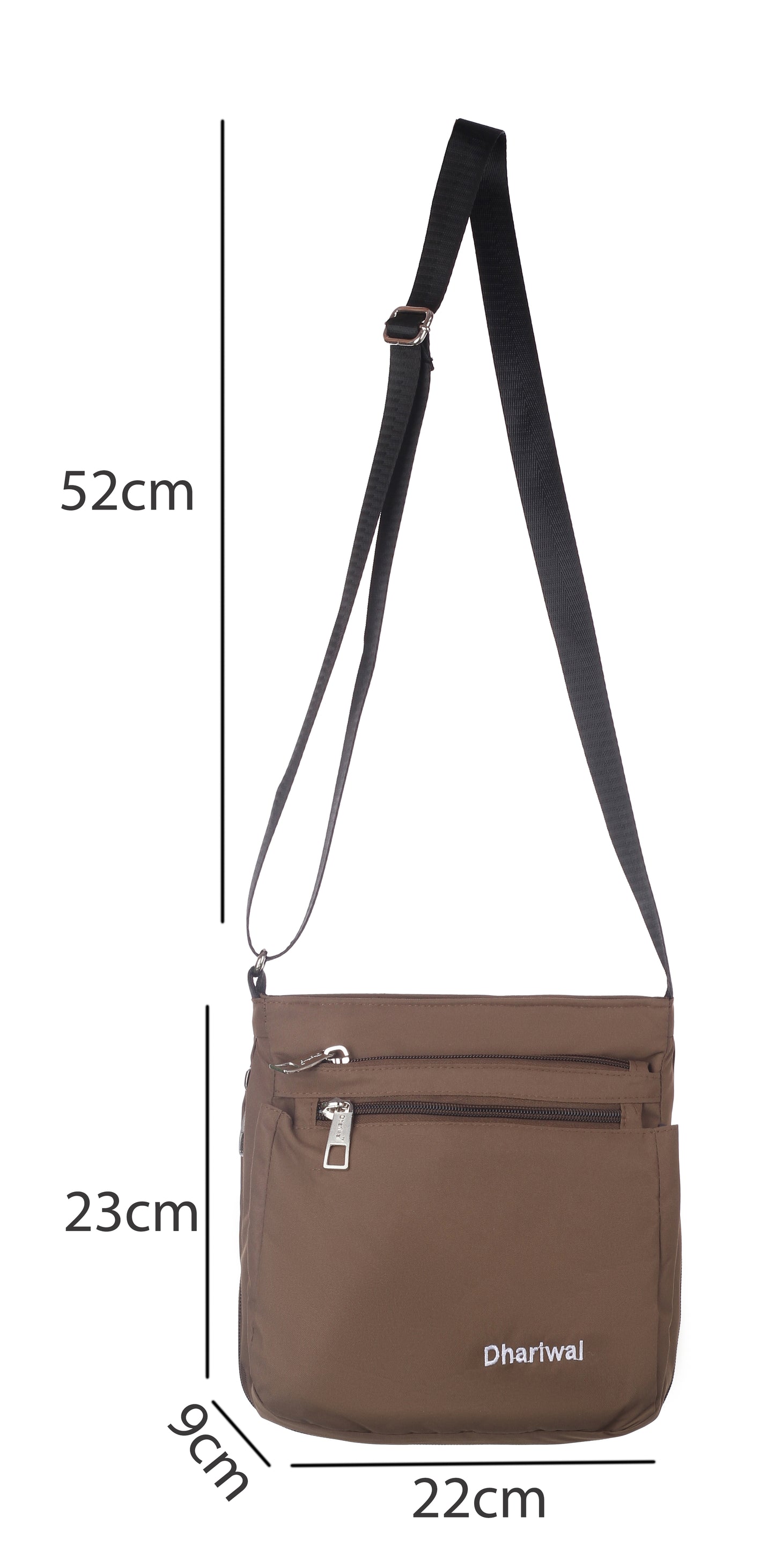 Dhariwal Multipocket Sling Cross Body Messenger Bag for Men Women Sling Bag SLB-1304