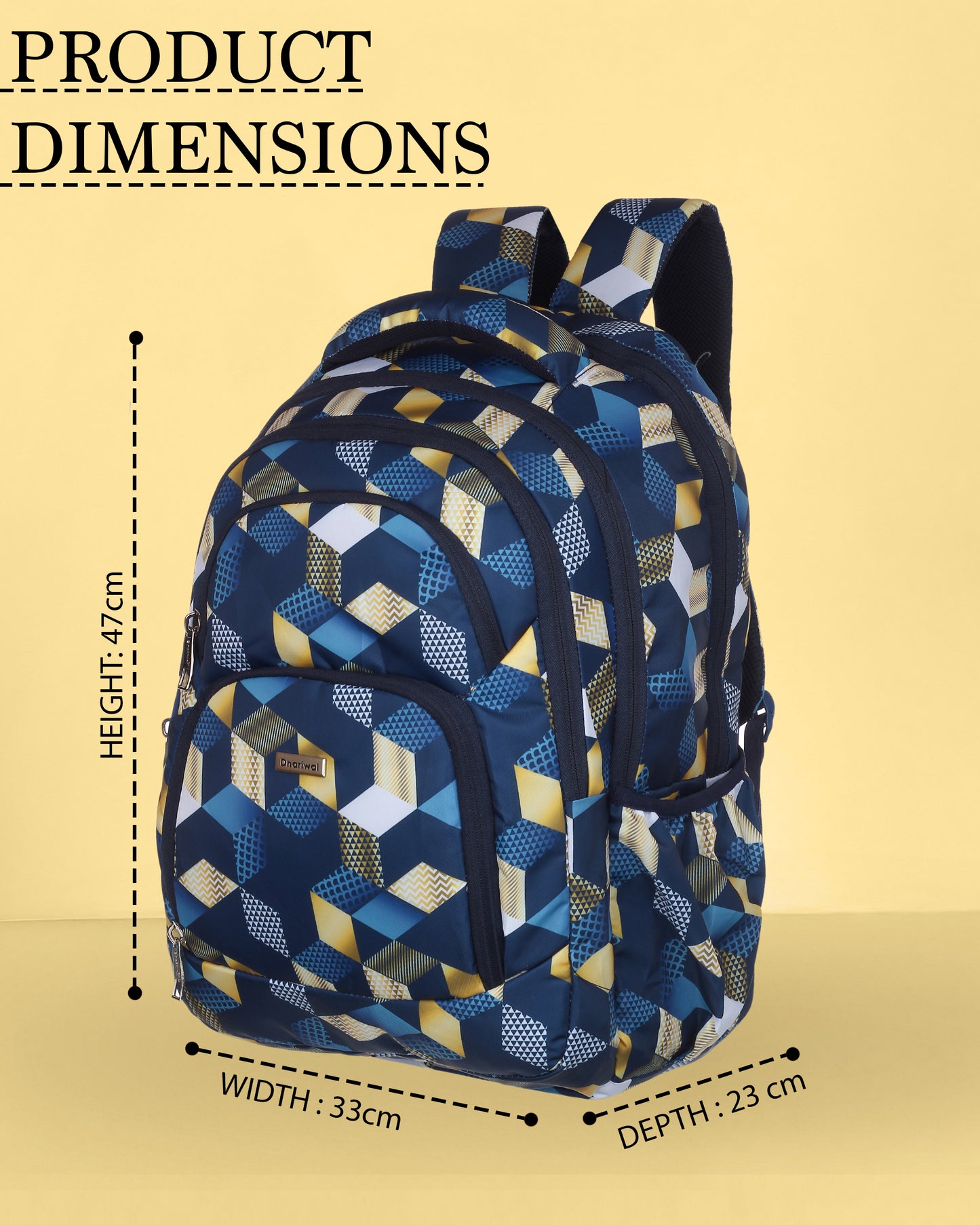 Dhariwal 36L Backpack Casual/School/College/Office Bag BP-248