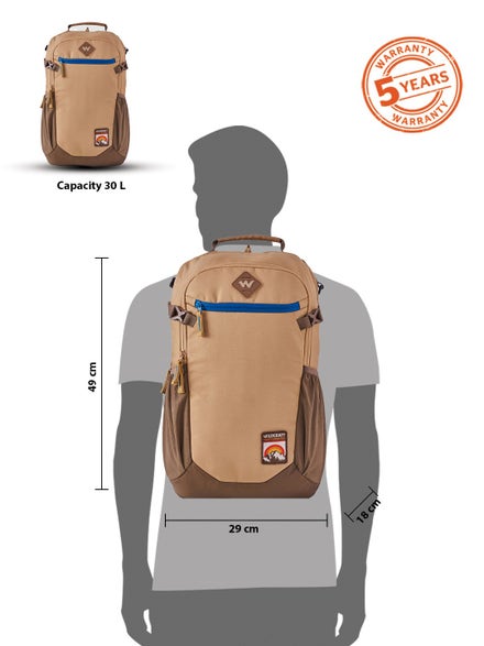 Wildcraft Cargo 30 Plus Backpack-KHAKI