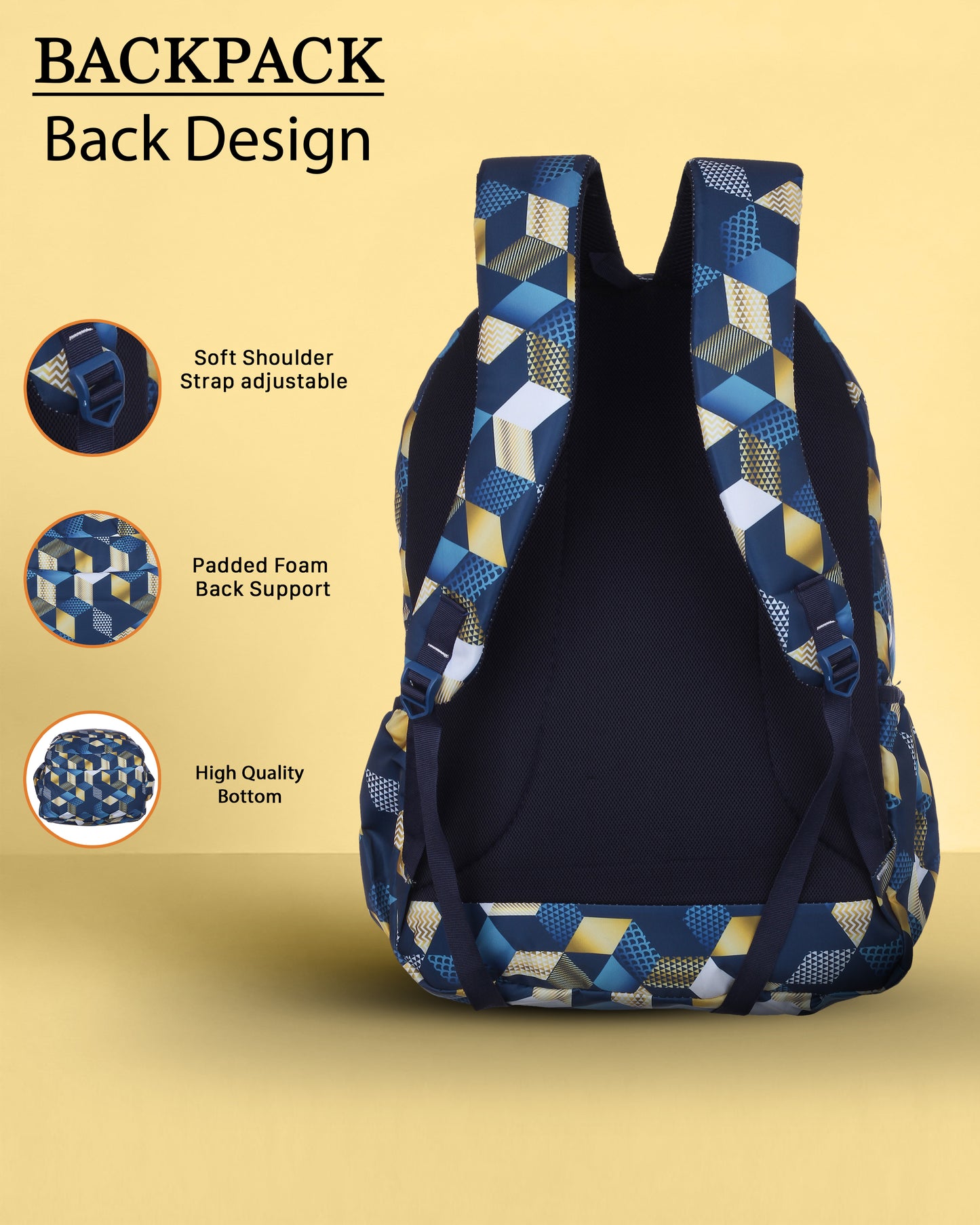 Dhariwal 36L Backpack Casual/School/College/Office Bag BP-248