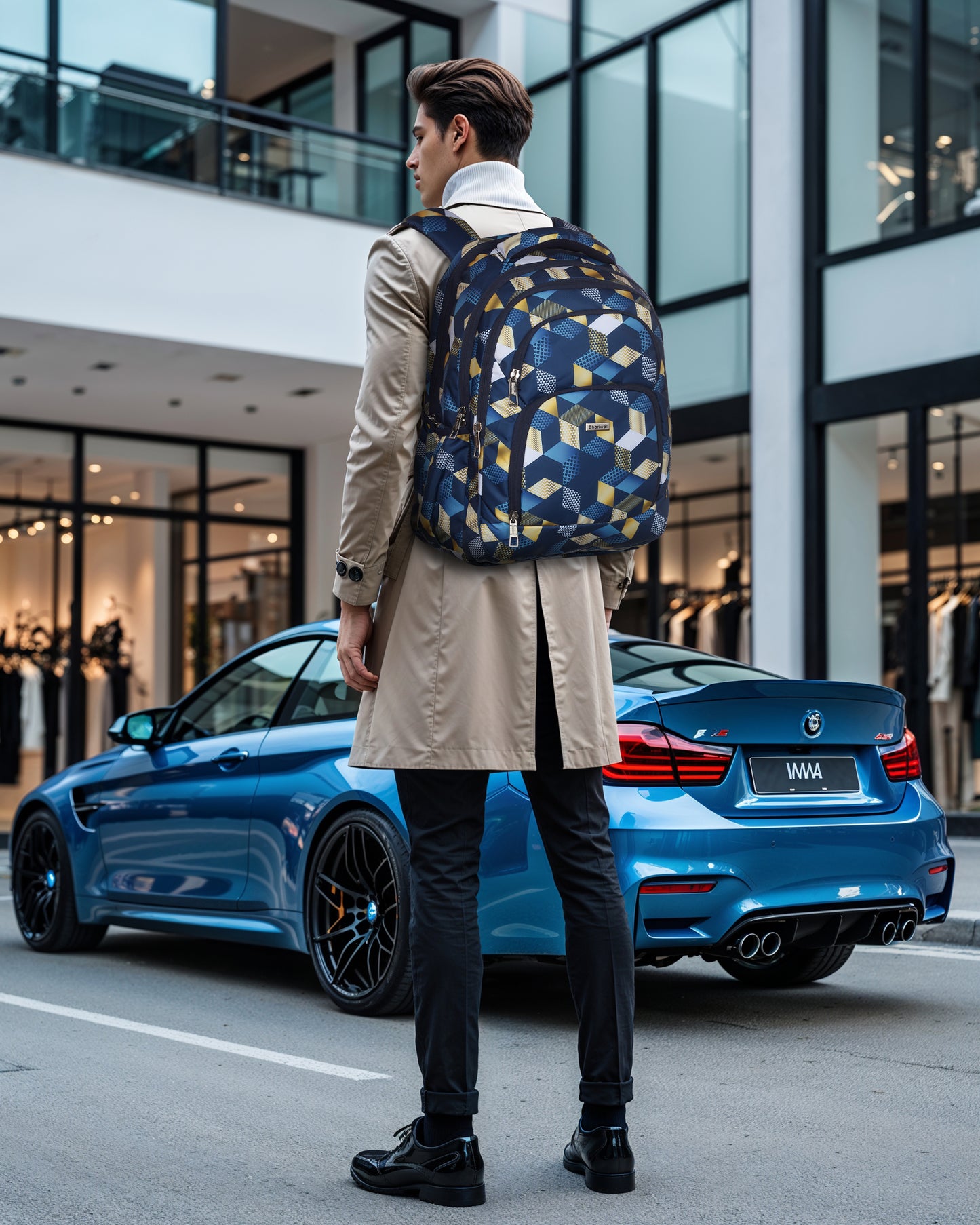 Dhariwal 36L Backpack Casual/School/College/Office Bag BP-248