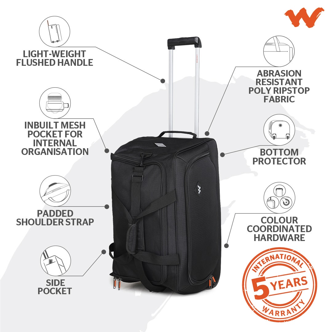 Wildcraft Proxima Trolley Duffle Bag (12215)