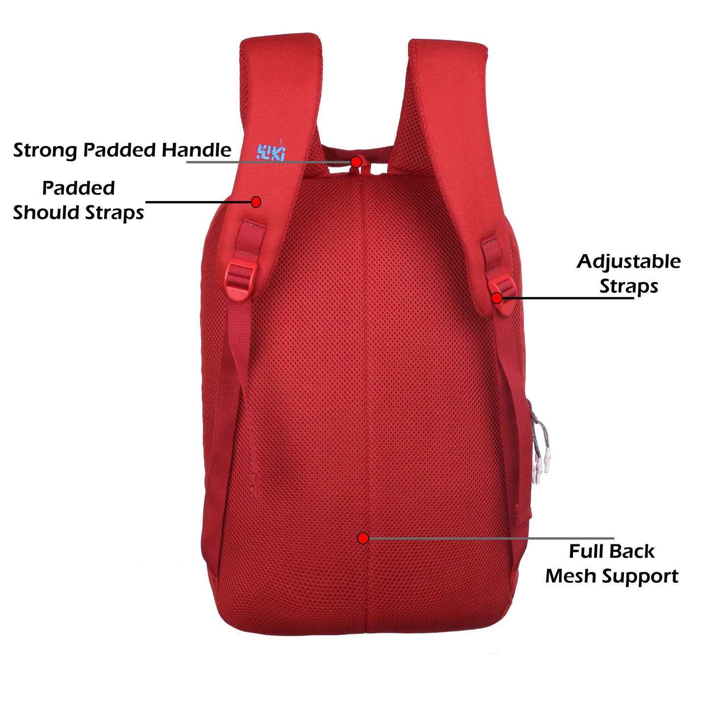 Wildcraft Wiki Backpack 35L College | School | Travel Bag Durable | Water-Resistant | Lightweight & Stylish Bag For Unisex
