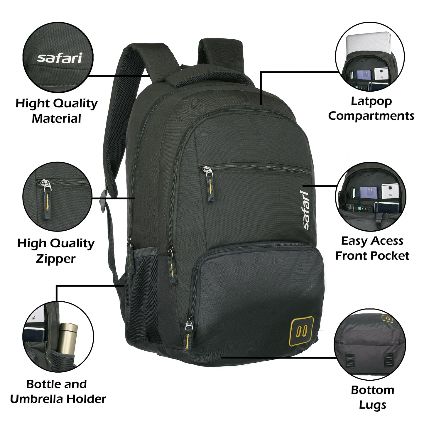 Safari Twin Pro 36L Formal Backpack