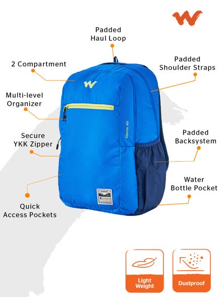 Wildcraft Sierra 40 Backpack