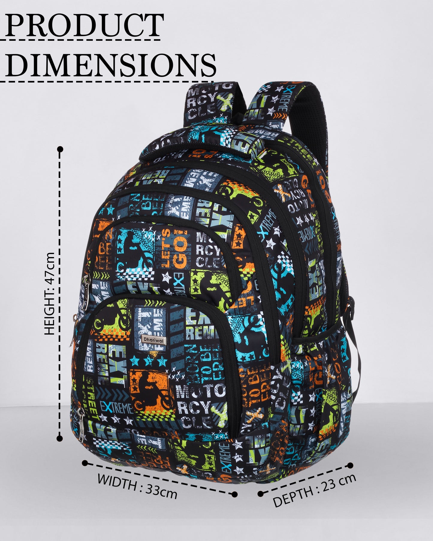 Dhariwal 36L Backpack Casual/School/College/Office Bag BP-248