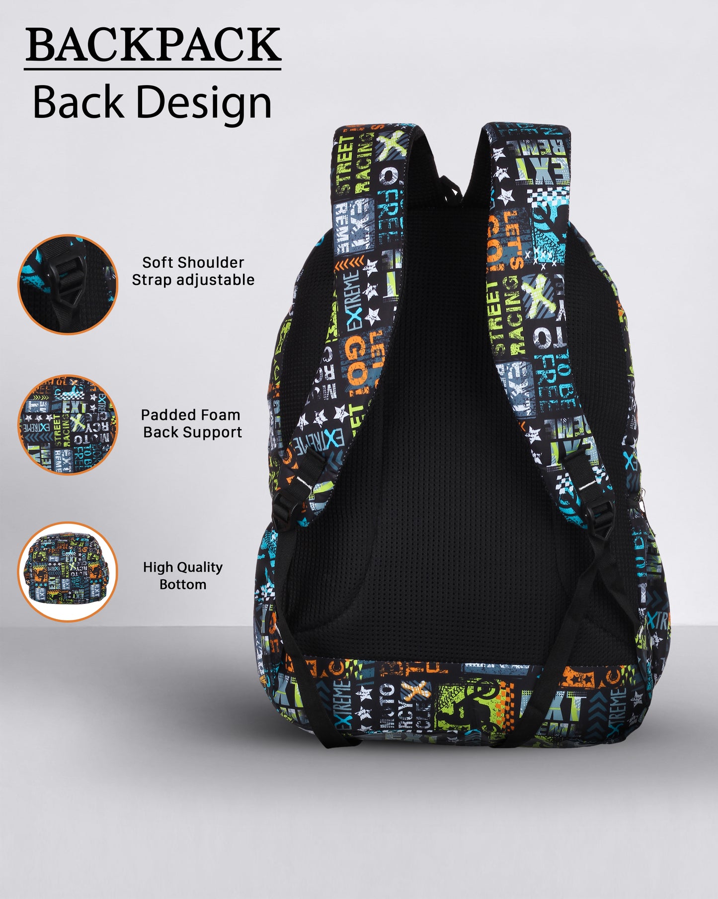 Dhariwal 36L Backpack Casual/School/College/Office Bag BP-248