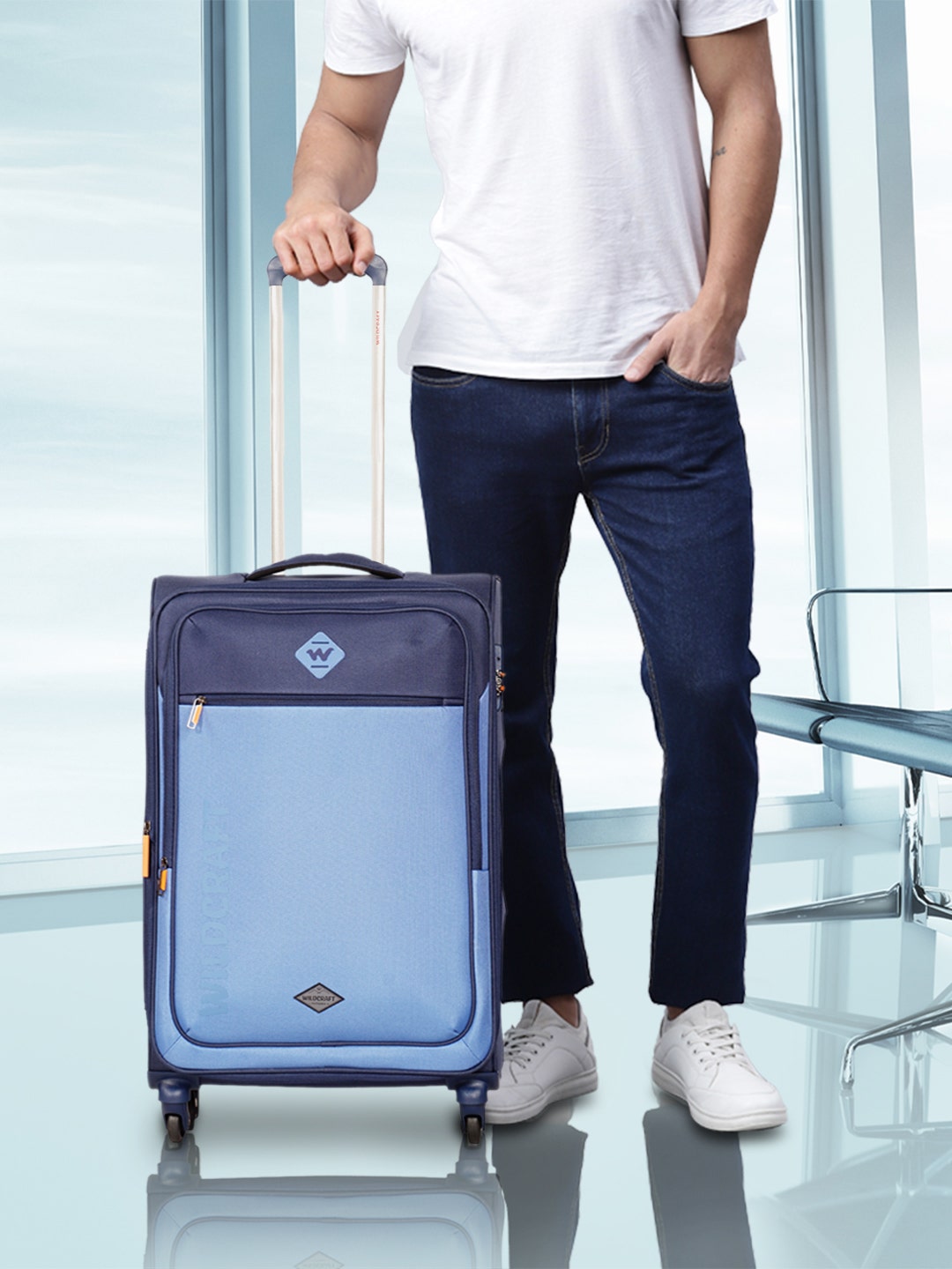 Wildcraft Dune Plus Soft Trolley Suitcase (12710)