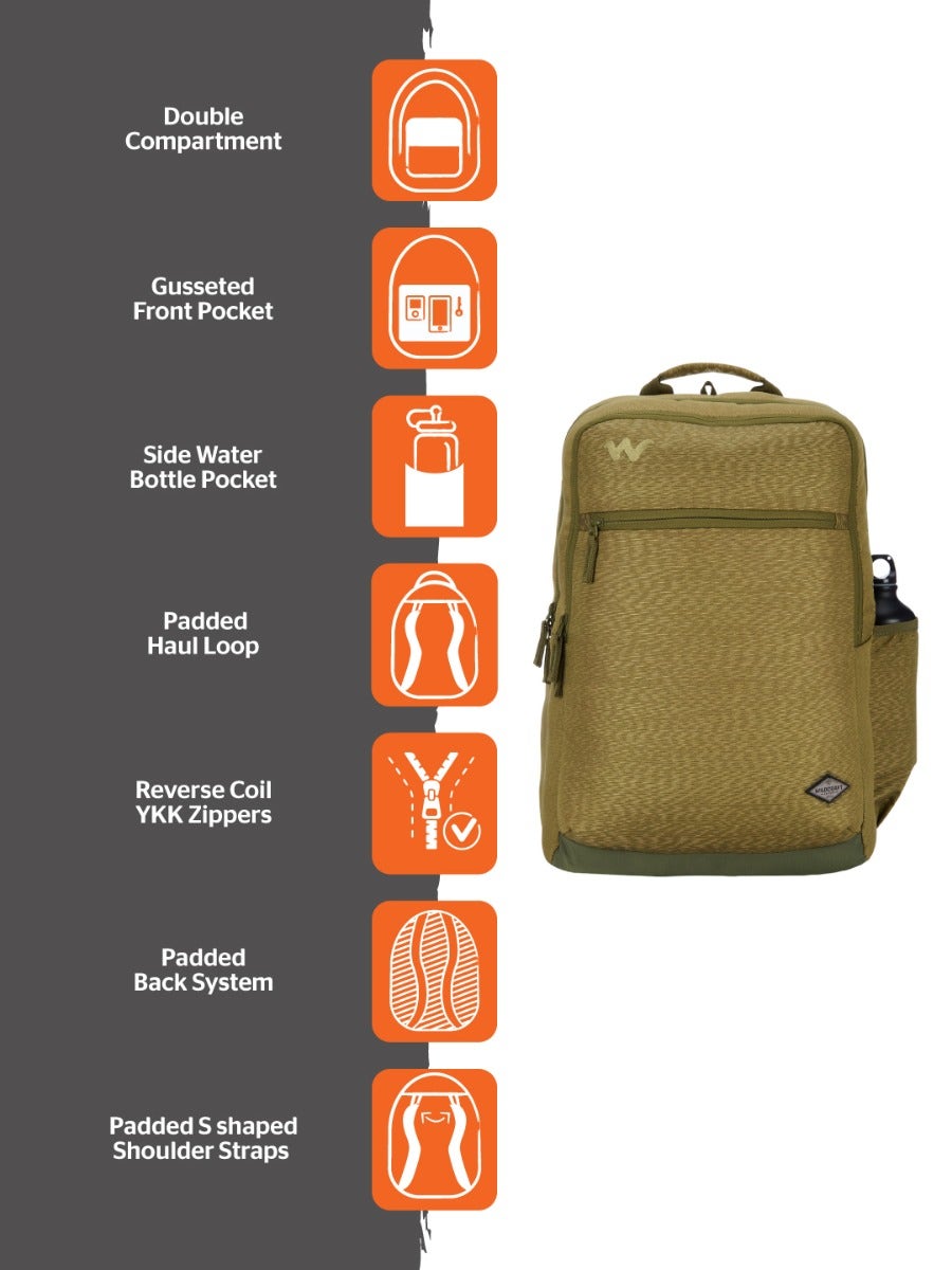 Wildcraft Evo 35L Backpack with Rain Cover (12960)