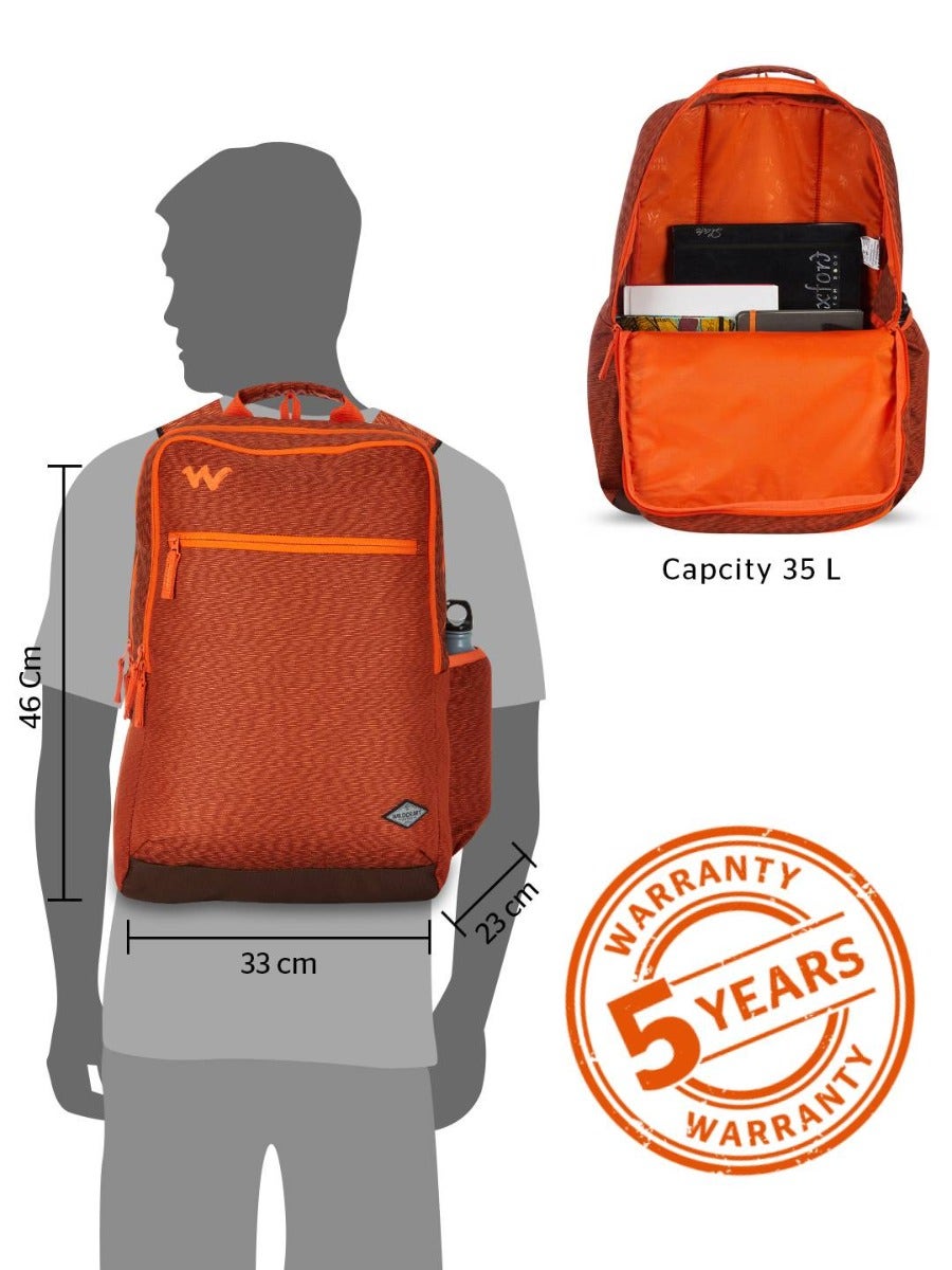 Wildcraft Evo 35L Backpack with Rain Cover (12960)