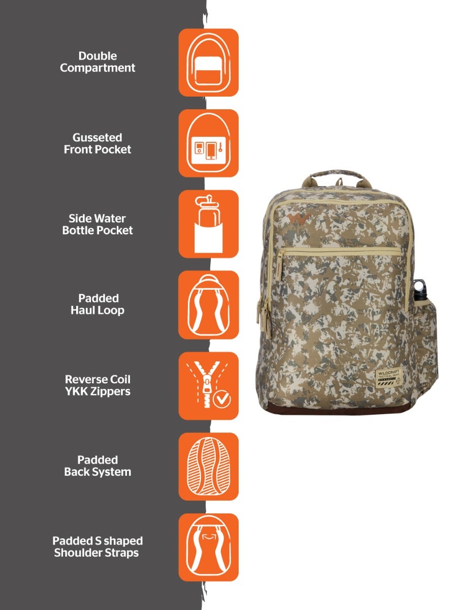 Wildcraft Evo 35L Backpack with Rain Cover (12960)