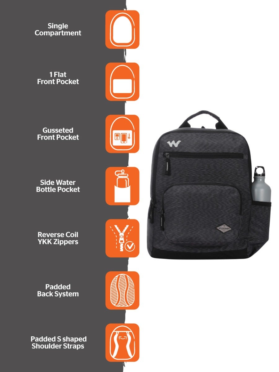 Wildcraft Evo 15L Backpack with Rain Cover (12959)