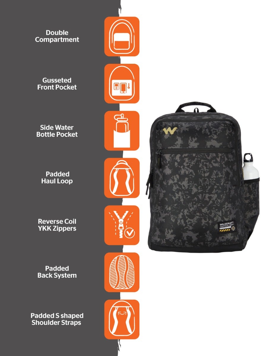Wildcraft Evo 35L Backpack with Rain Cover (12960)
