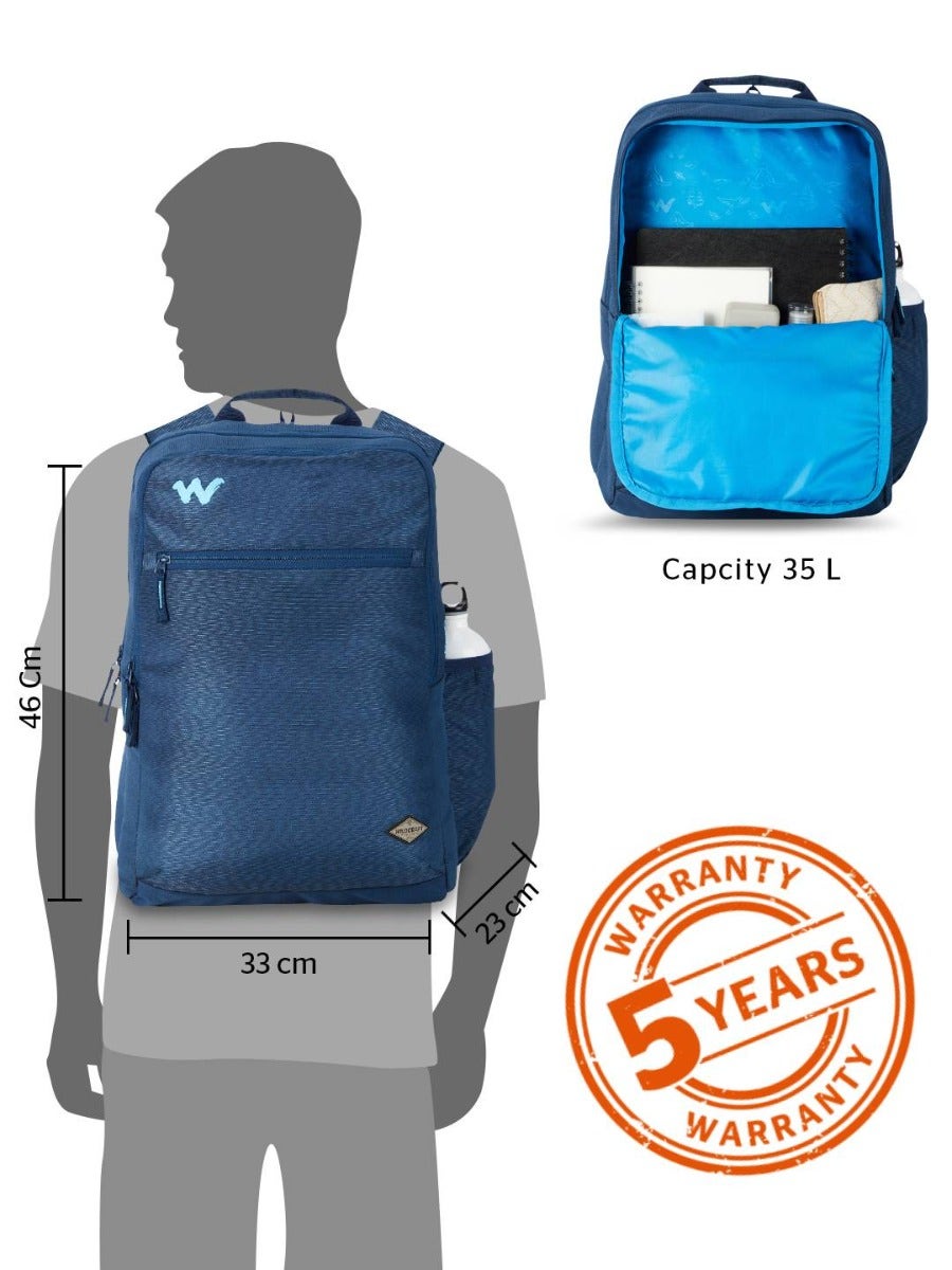 Wildcraft Evo 35L Backpack with Rain Cover (12960)