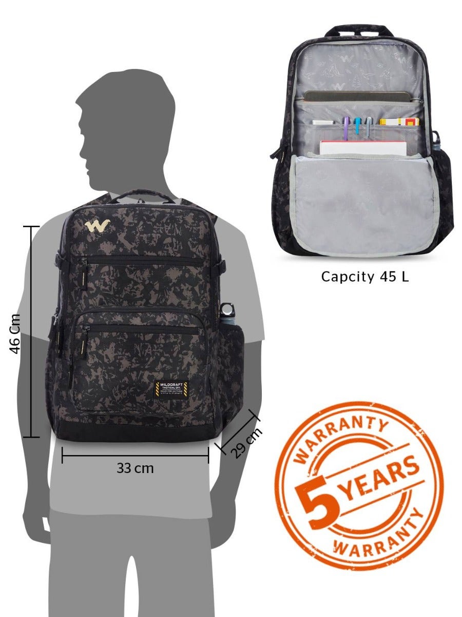 Wildcraft Evo 45L Backpack with Rain Cover (12962)