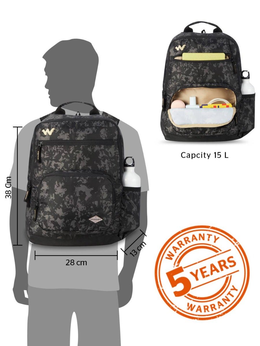 Wildcraft Evo 15L Backpack with Rain Cover (12959)