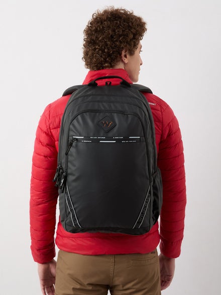 Wildcraft Dark Edition 45L Pro Laptop Backpack-Black