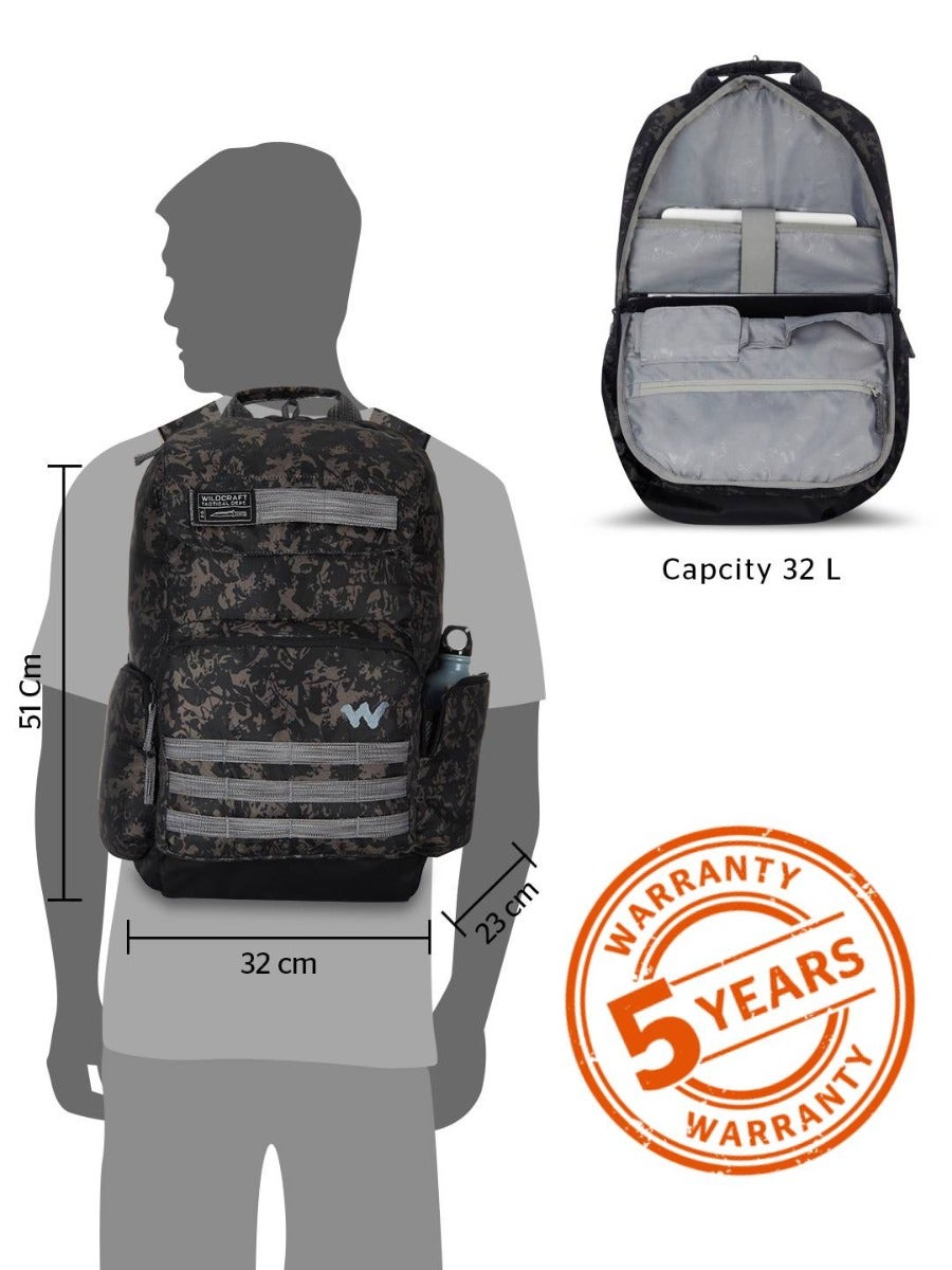 Wildcraft Safara Tactical 4 32L Laptop Backpack (12966)