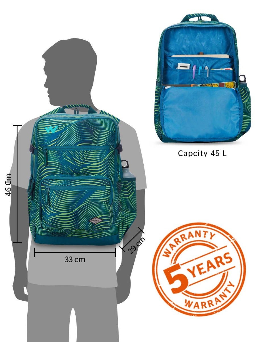Wildcraft Evo 45L Backpack with Rain Cover (12962)
