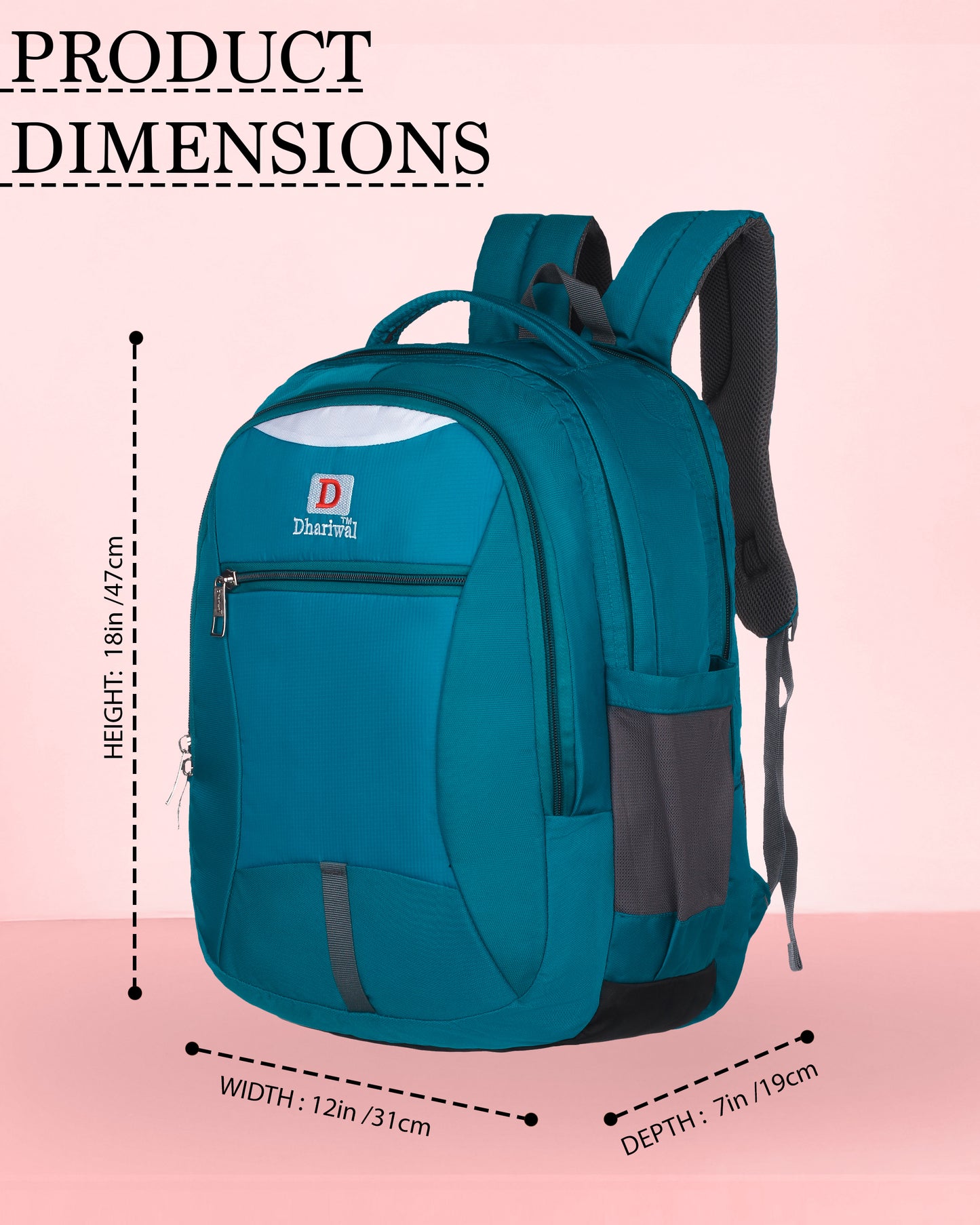 Dhariwal Backpack for college/office/casual 41L Bp-235