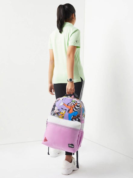 WIKI Pack Mickey 18.5L School Bag - Purple