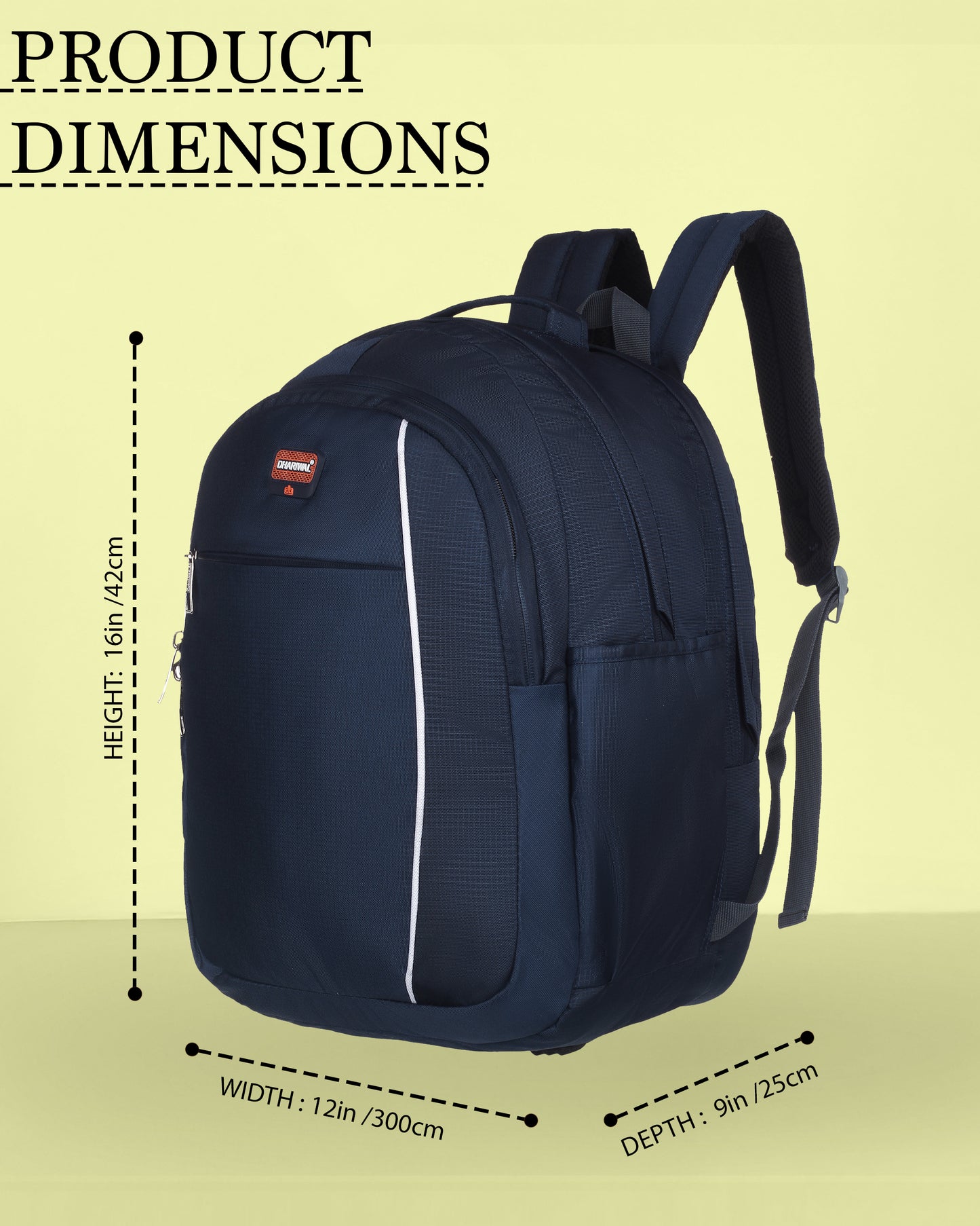 Dhariwal Backpack for Men & Women | Office, Travel, School, College bag| 30L BP-206