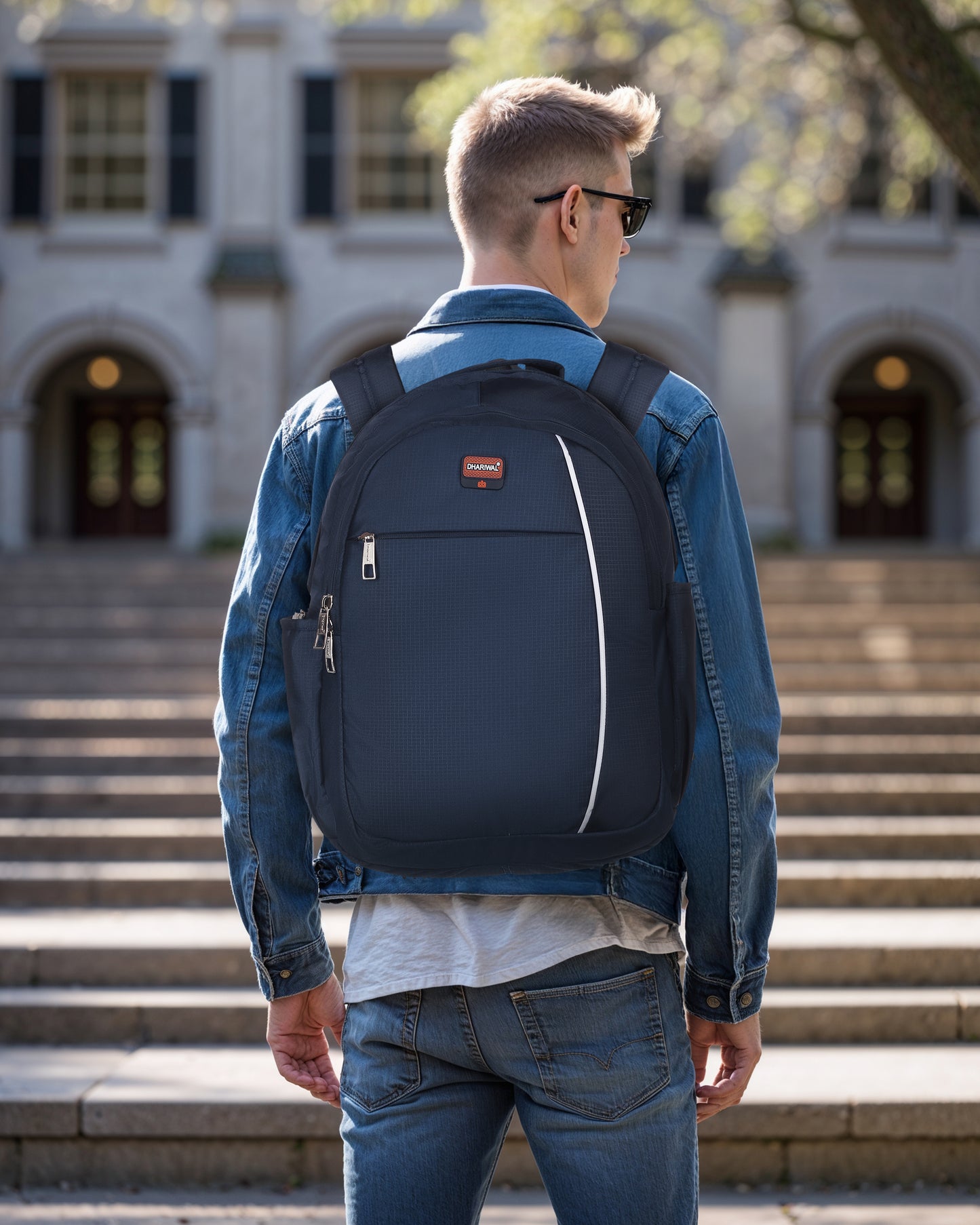 Dhariwal 30L BP-206 Unisex Backpack | Strong & Lightweight | Water-Resistant