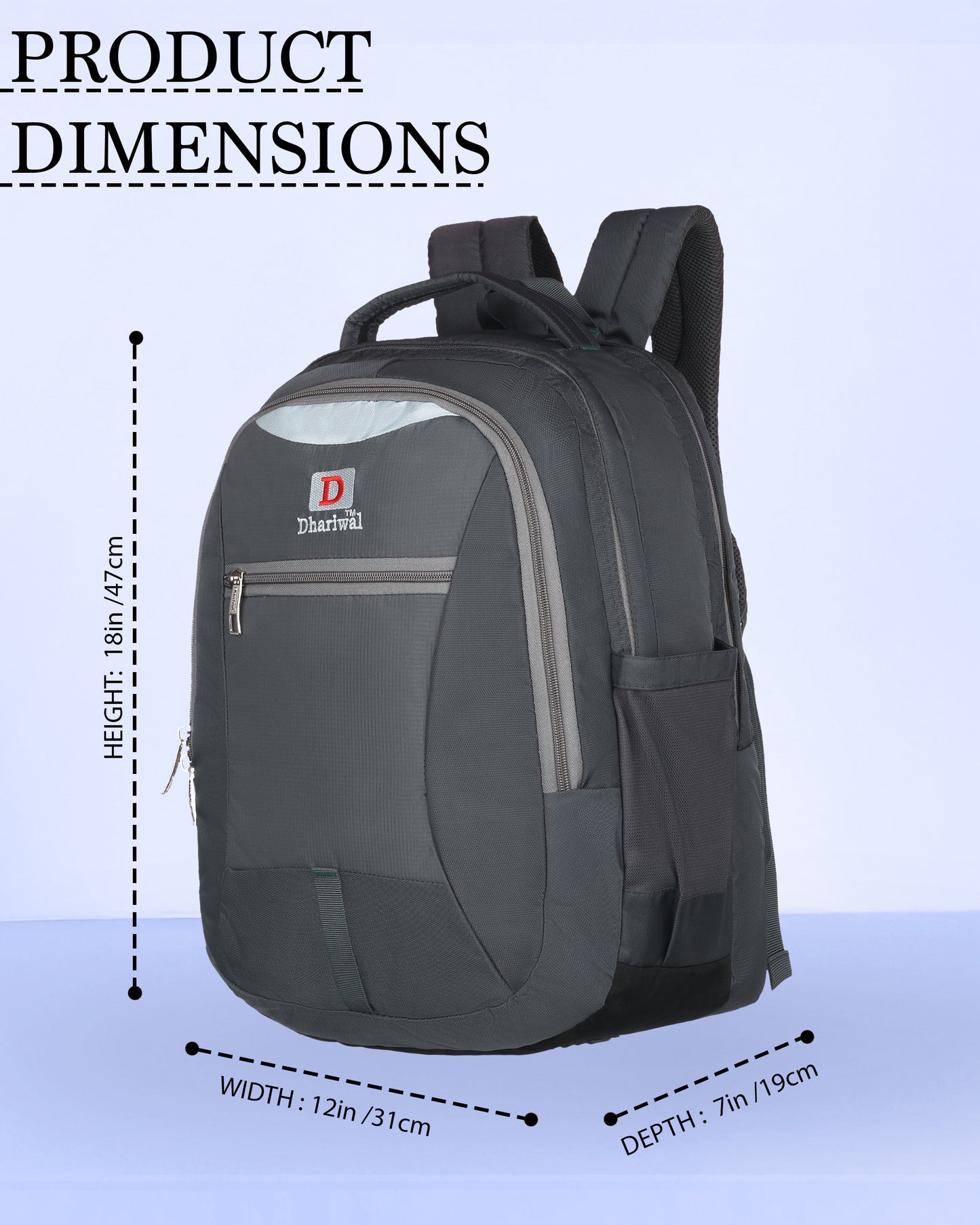 Dhariwal Backpack for college/office/casual 41L Bp-235