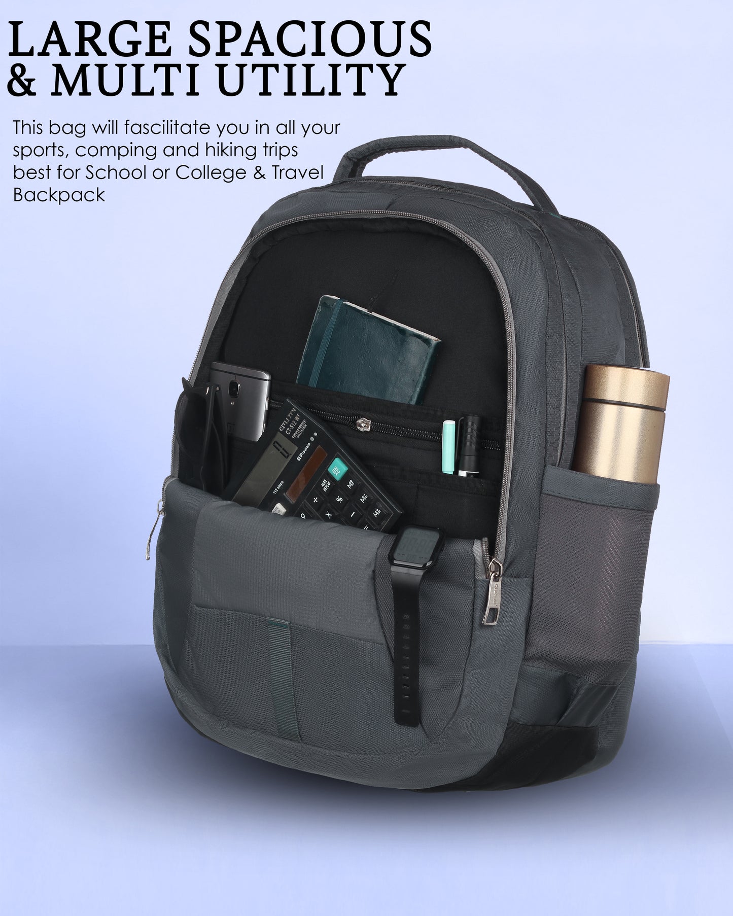 Dhariwal Backpack for college/office/casual 41L Bp-235