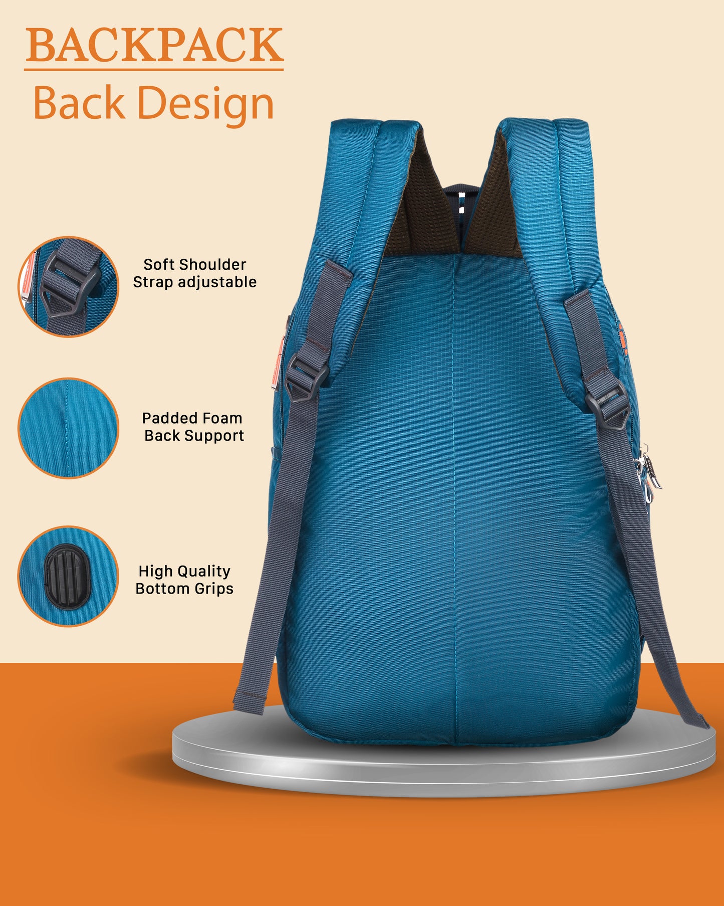 धारीवाल यूनीसेक्स कॉलेज बैकपैक 36L BP-213