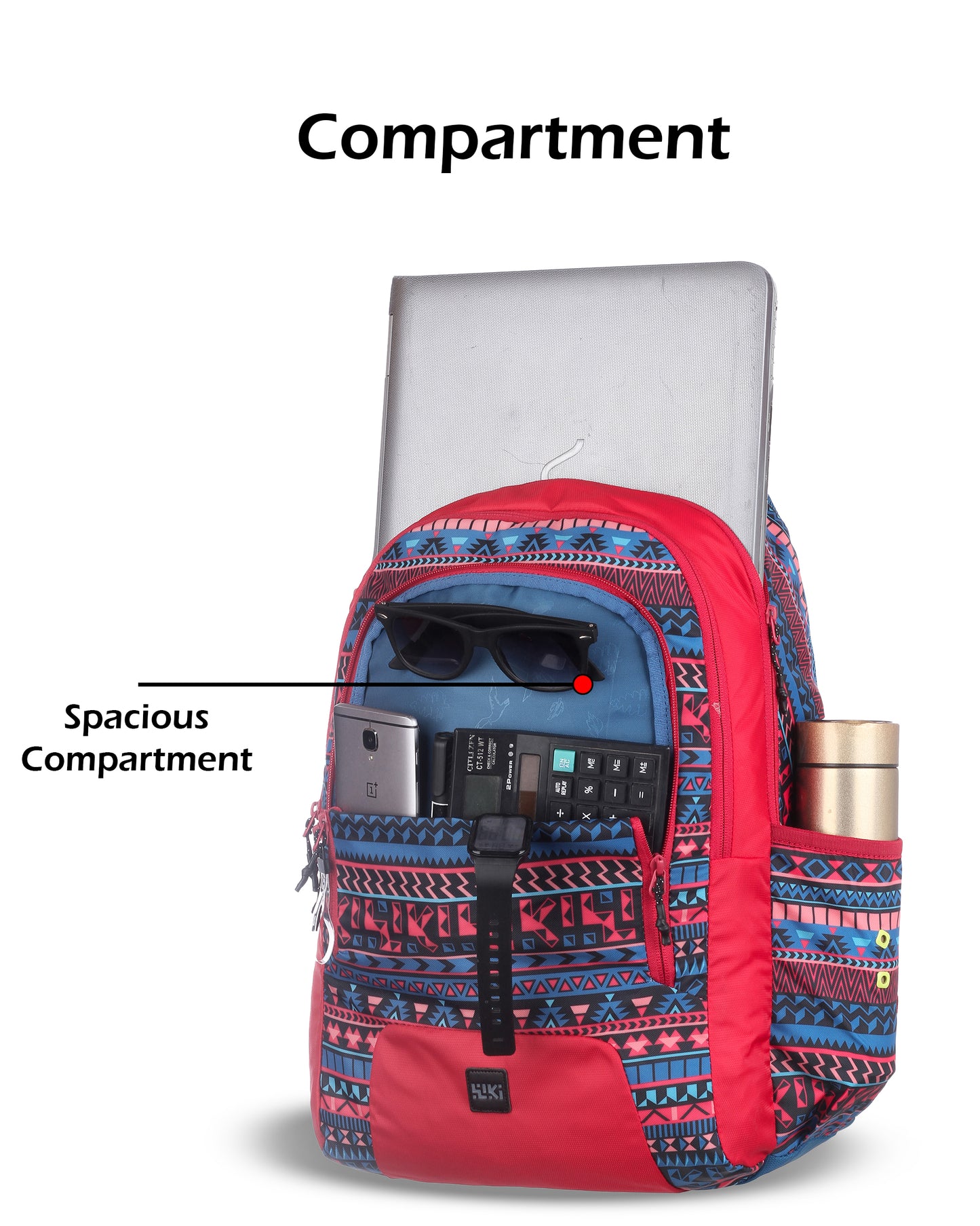 Wildcraft Wiki Nylon backpack Ideal for school, college, office & travel bag