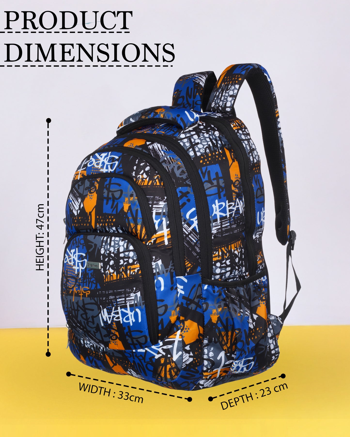 Dhariwal 36L Backpack Casual/School/College/Office Bag BP-248