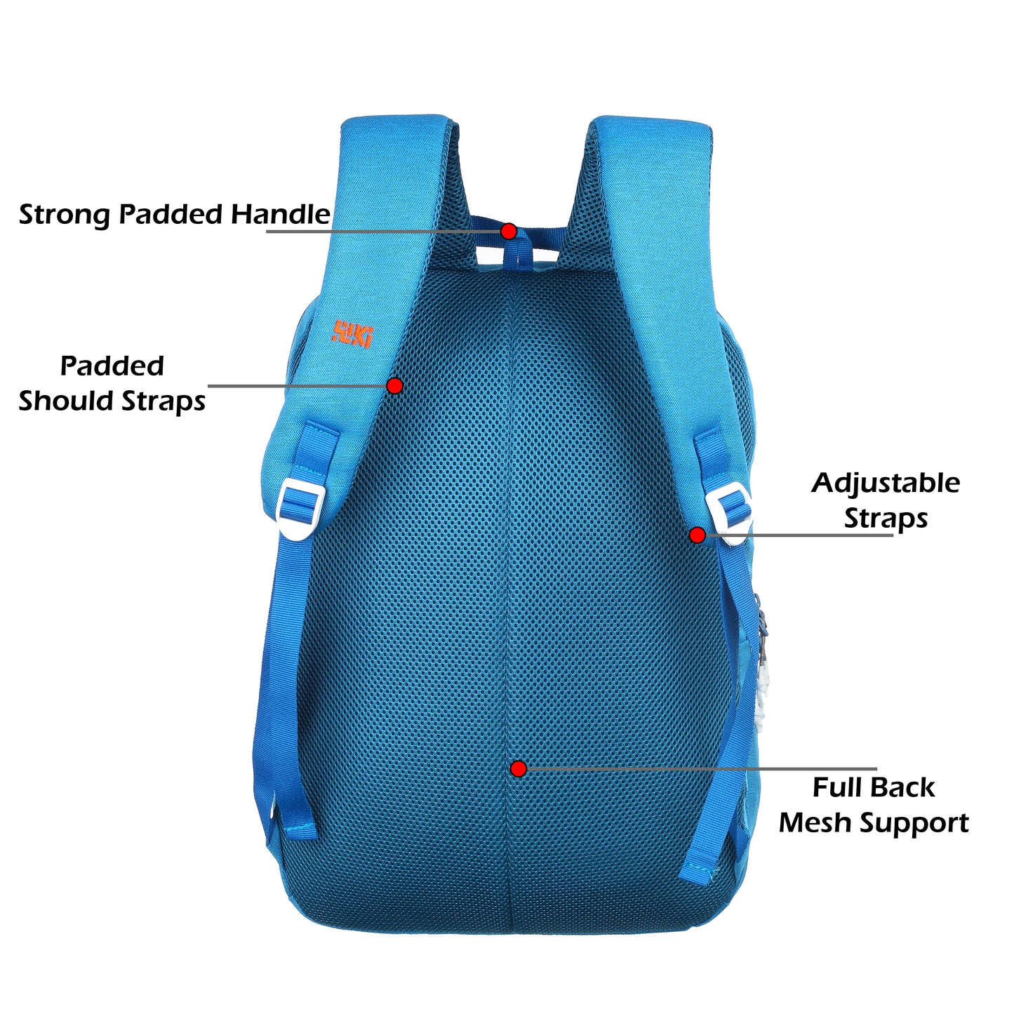 Wildcraft Wiki 35L Backpack College | School | Office & Travel Bag For Men & Women