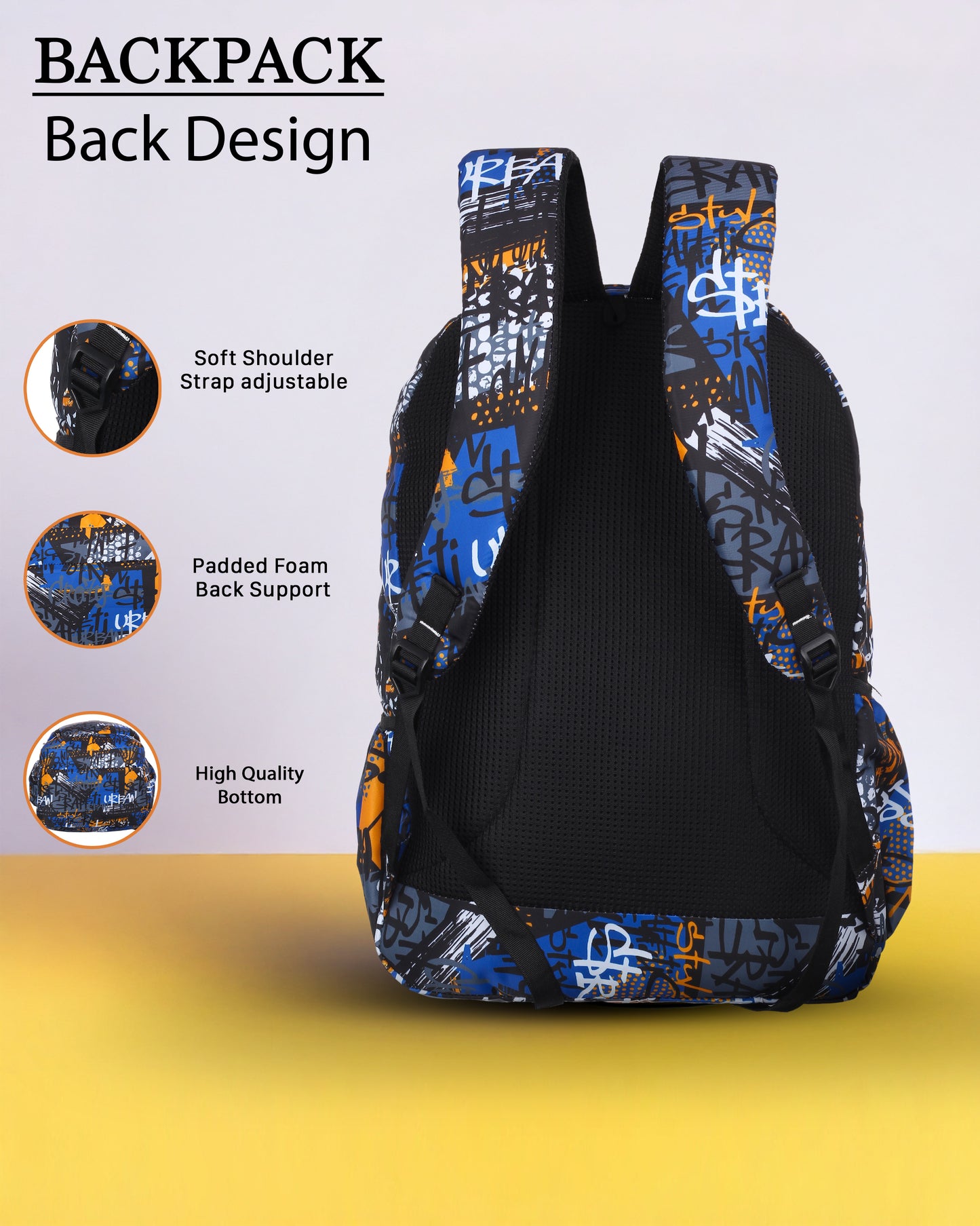 Dhariwal 36L Backpack Casual/School/College/Office Bag BP-248