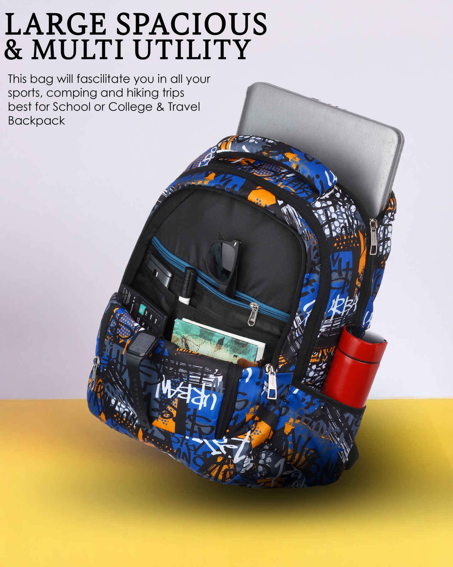 Dhariwal 36L Backpack Casual/School/College/Office Bag BP-248