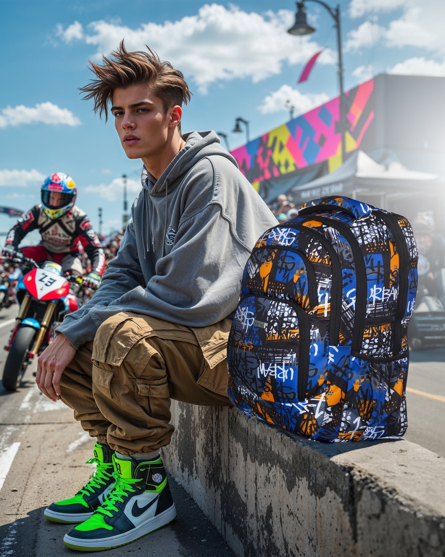 Dhariwal 36L Backpack Casual/School/College/Office Bag BP-248