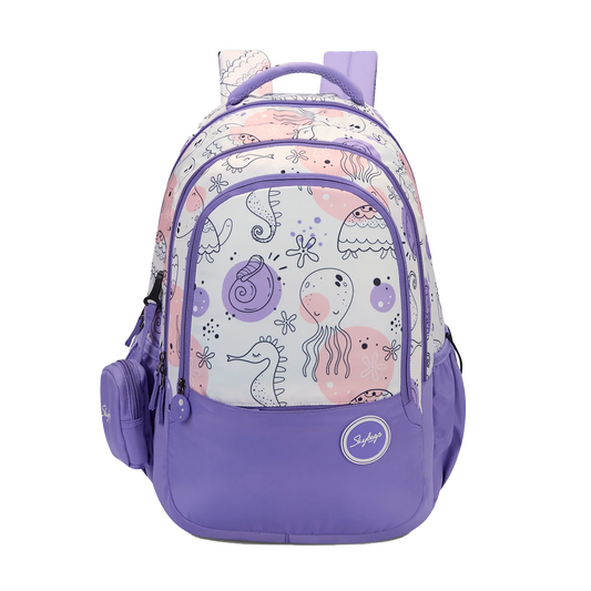 Skybags CHARM 03 SCHOOL BACKPACK PURPLE-37L