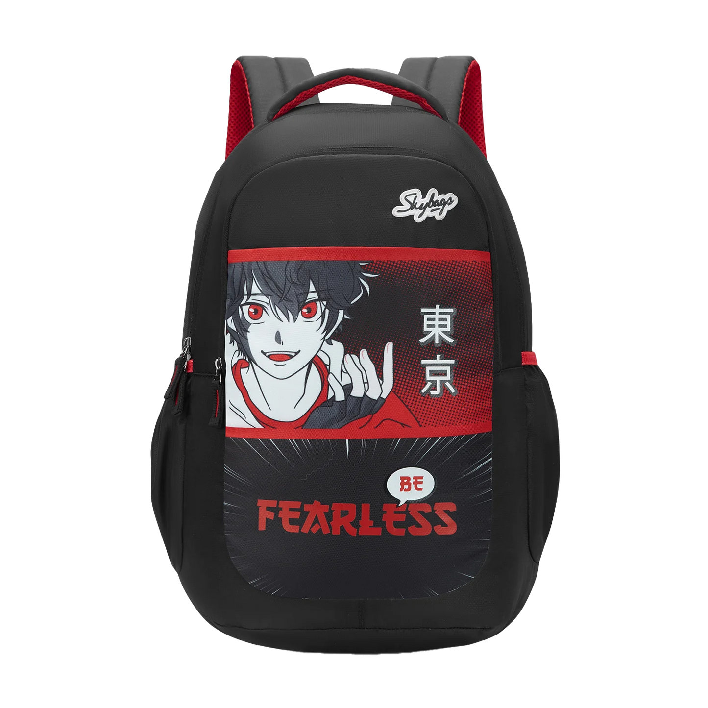 Skybags KYRO RC 03 SCBP REBEL RED BLACK-36L