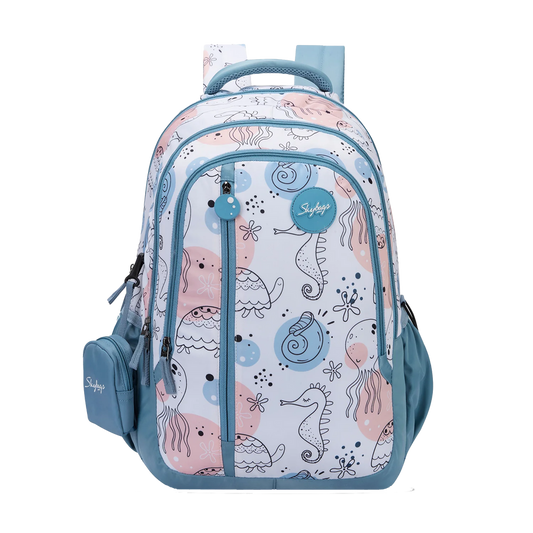 Skybags CHARM 01 SCHOOL BACKPACK CAMEO BLUE-42L
